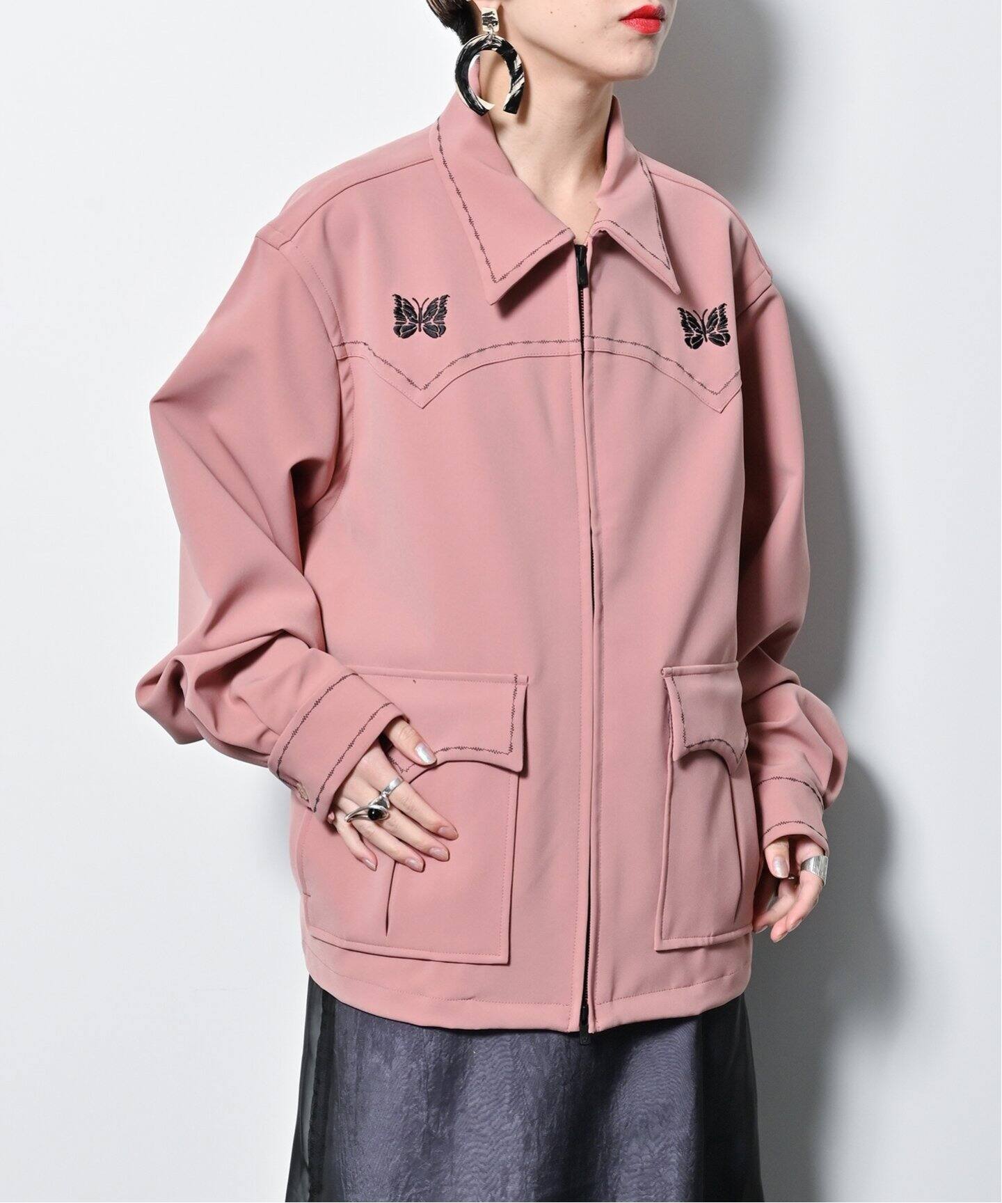 NEEDLES/ニードルズ】Western Sport Jacket-PE/PU Double：ジャケット 