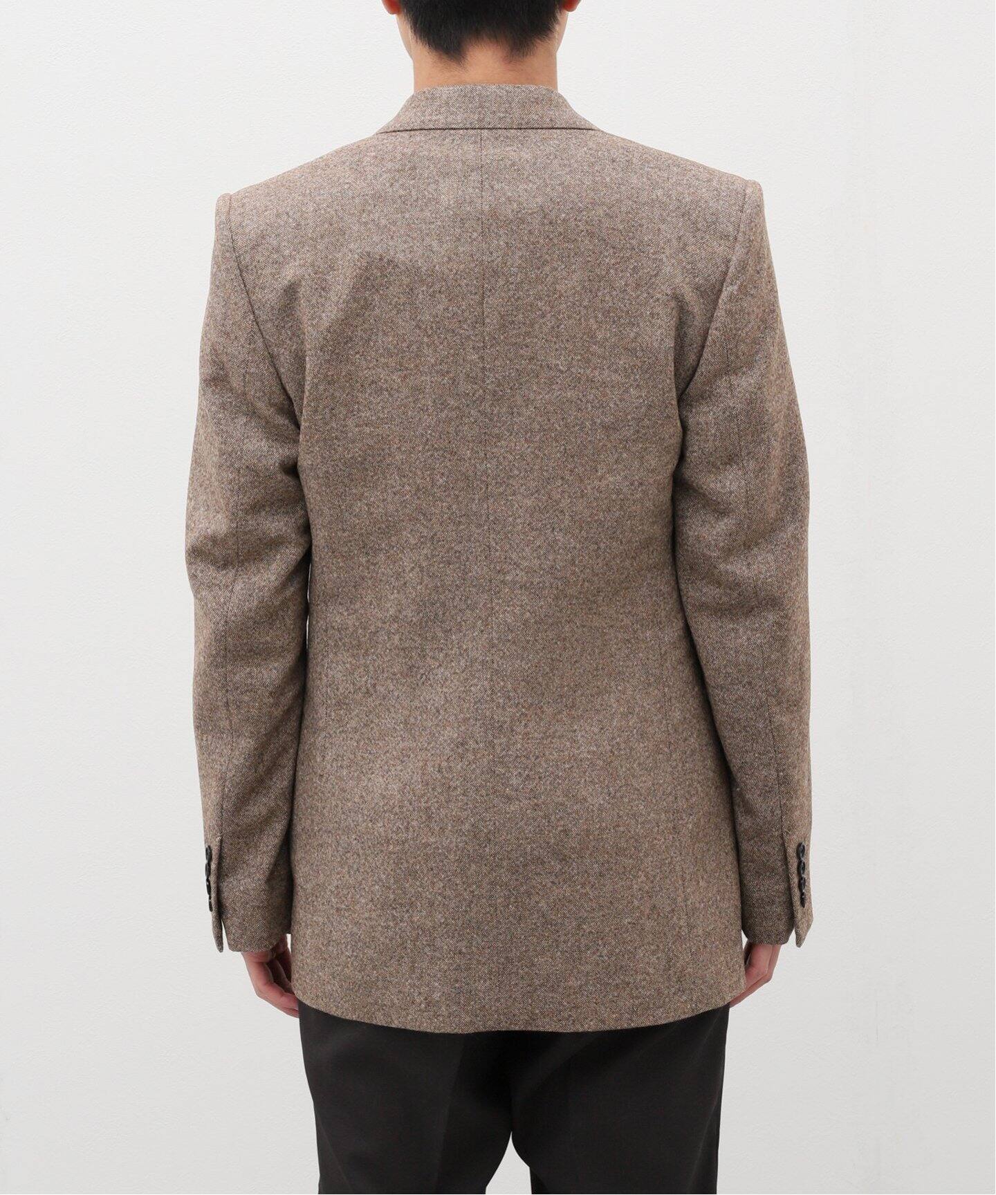 HUSBANDS / ハズバンズ】Worsted Wool Double Breasted JK（テーラード 
