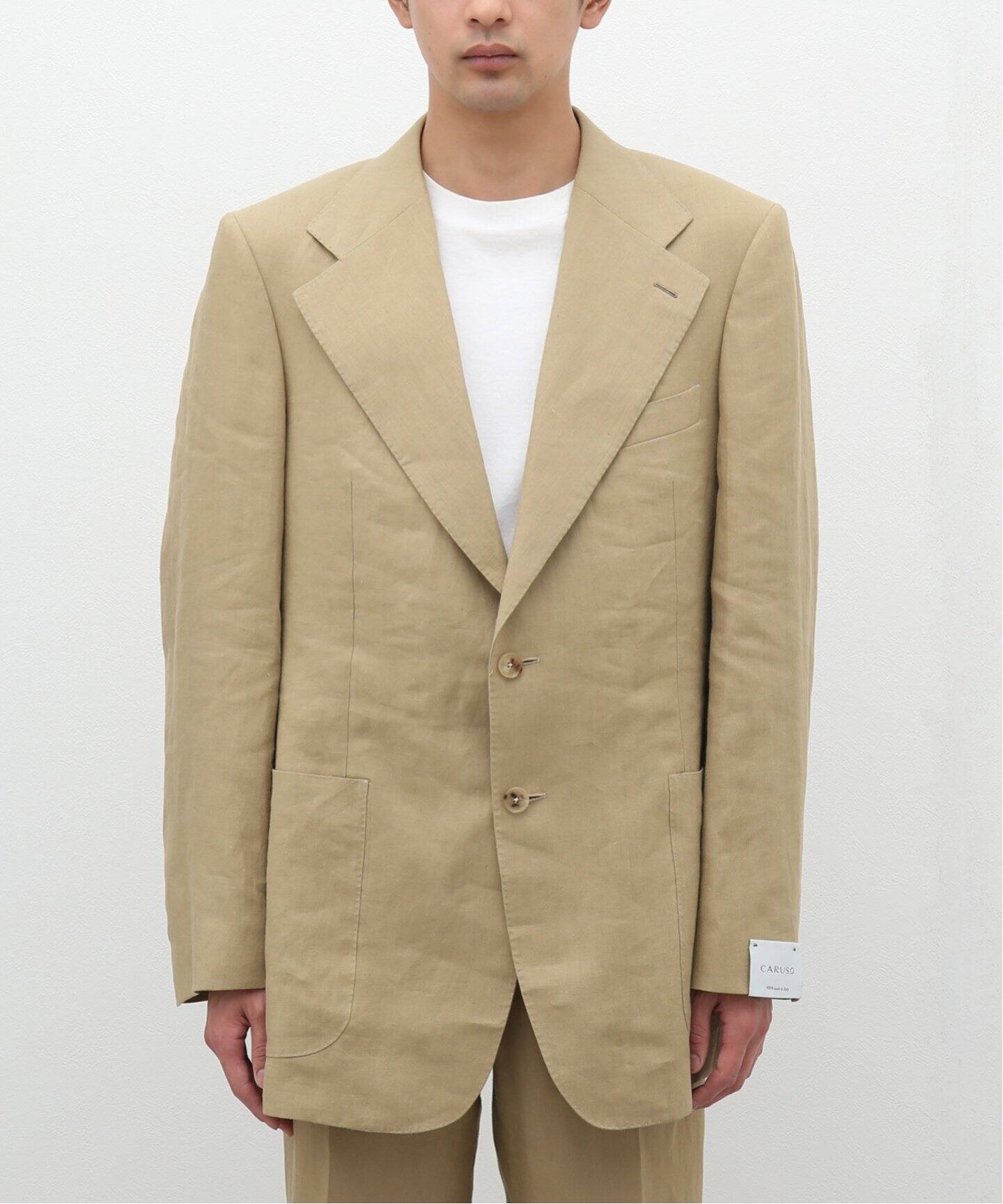 KAPTAIN SUNSHINE × CARUSO リネンスーツ 48 スーツ