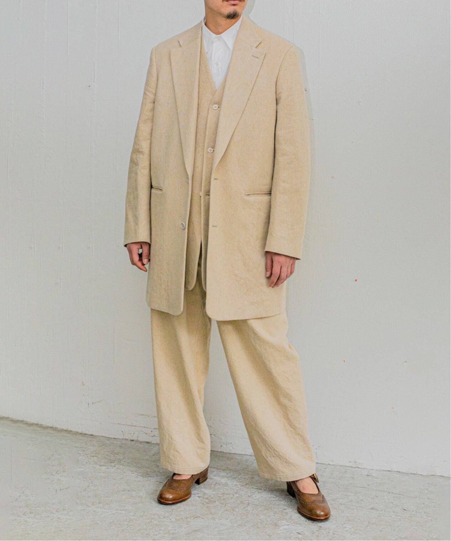 REVERBERATE/リバーバレイト】別注 LONG TAILORED JACKET 