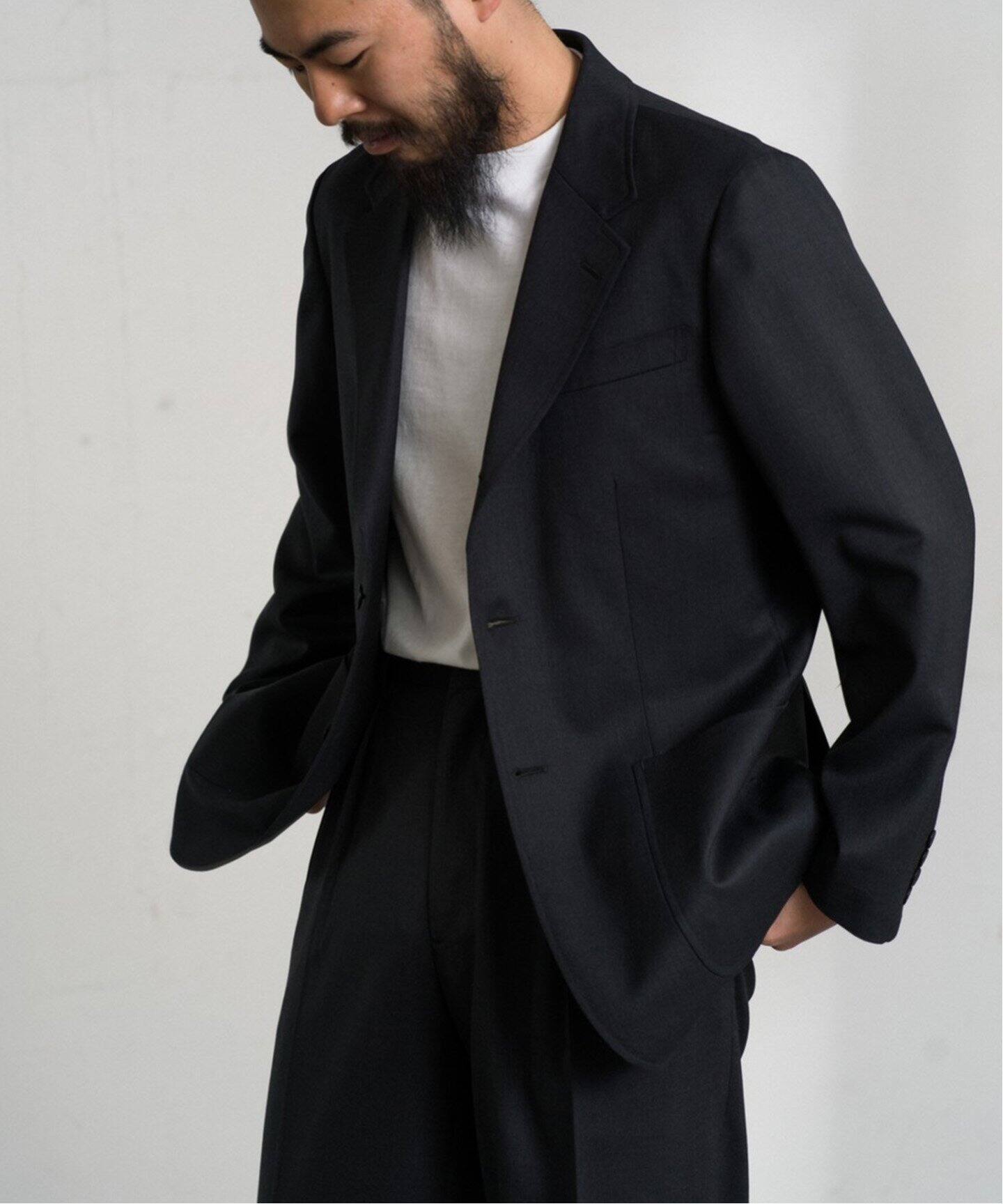 LE / エルイー】WOOL SINGLE JACKET（その他ジャケット・スーツ）｜L 