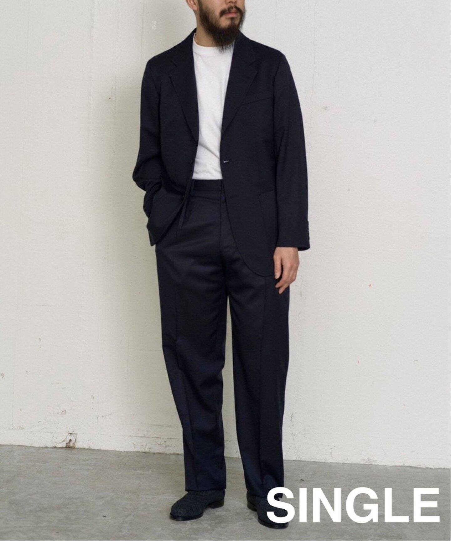 LE / エルイー】WOOL SINGLE JACKET（その他ジャケット・スーツ）｜L 