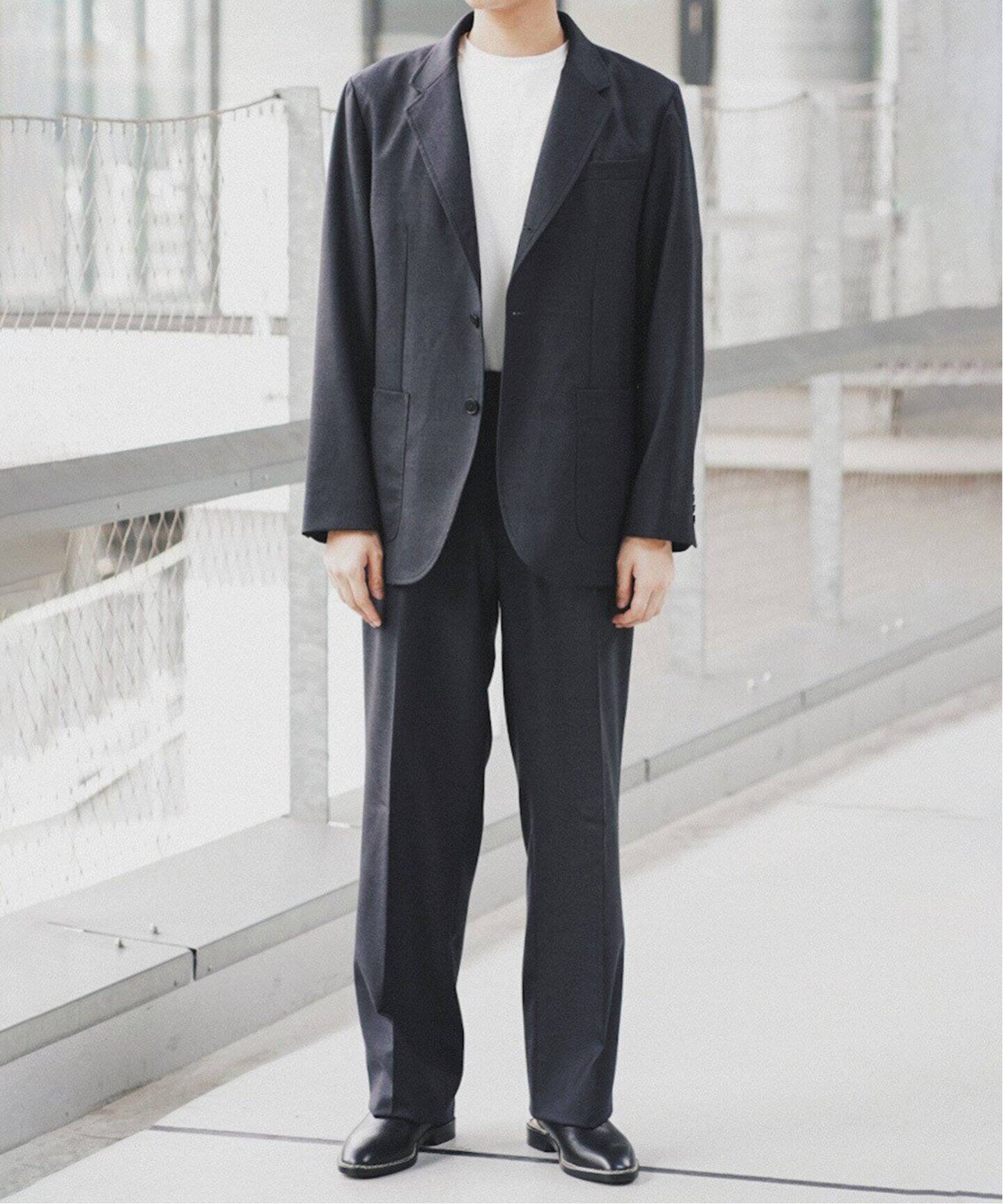 LE / エルイー】 WOOL SINGLE JACKET（その他ジャケット・スーツ）｜L 