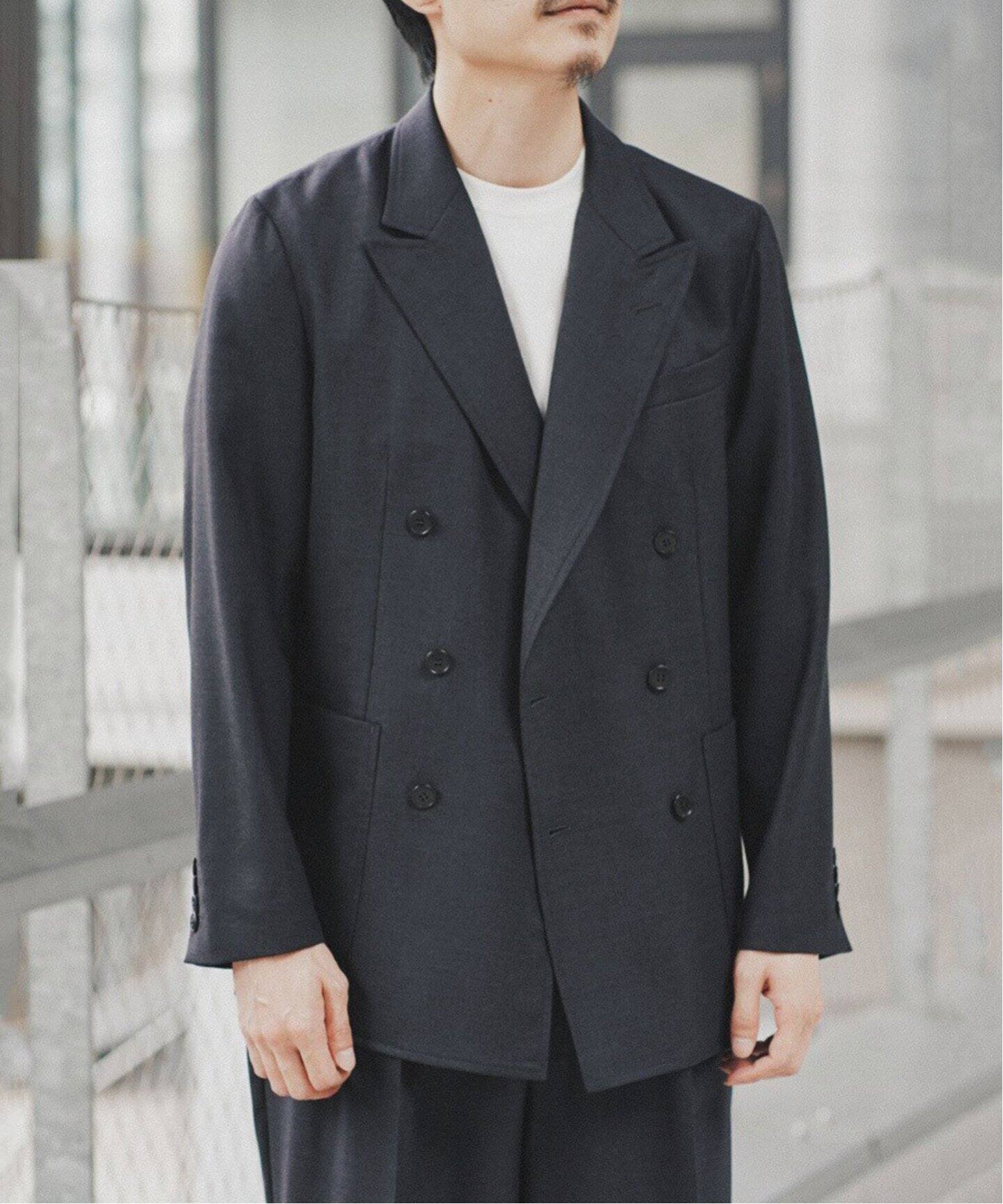 LE / エルイー】WOOL DOUBLE JACKET（その他ジャケット・スーツ）｜L  