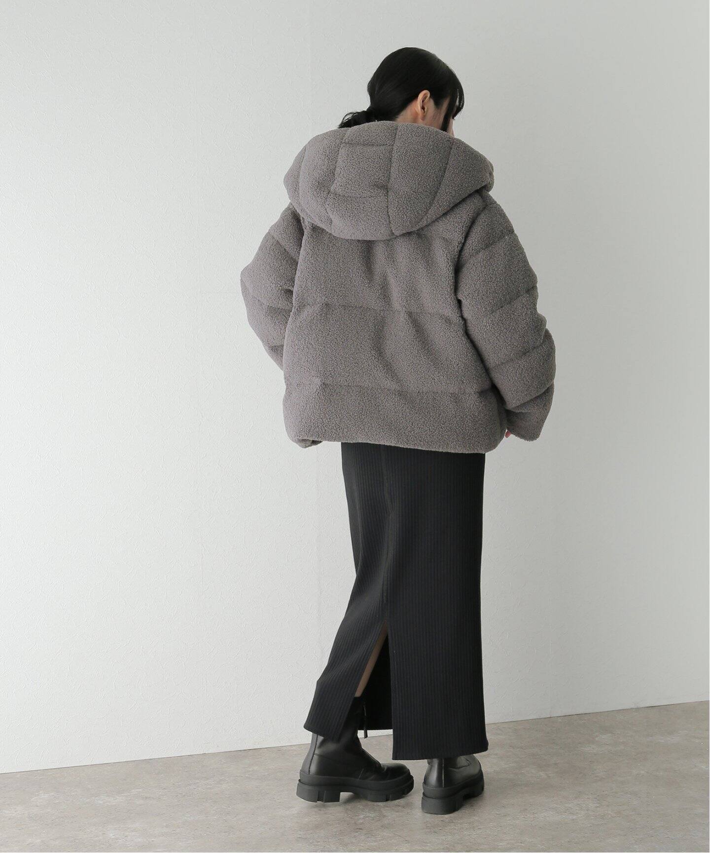 GYMPHLEX / ジムフレックス 】BOA DOWN HOODED SHORT JACKET（ダウン 