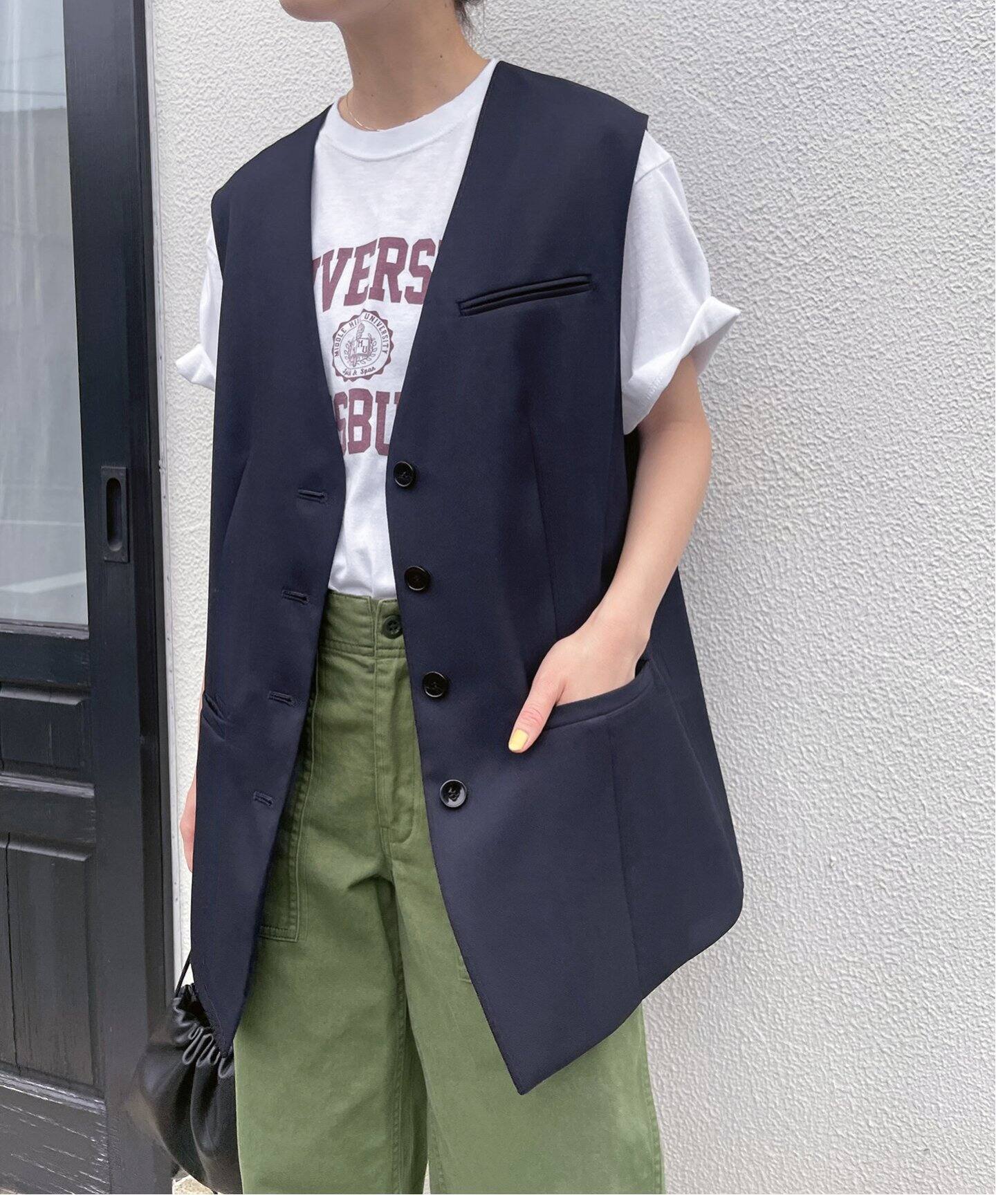 新品 Spick&Span カルゼオーバージレ ネイビー