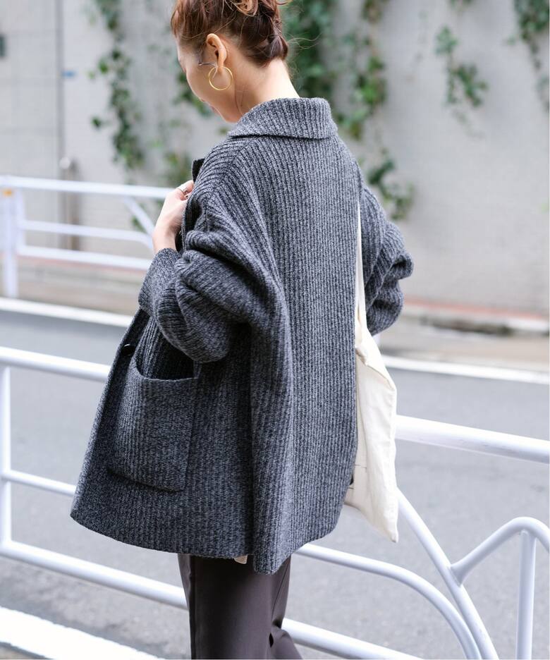 オーバーサイズニットジャケット（その他ジャケット・スーツ）｜Spick  