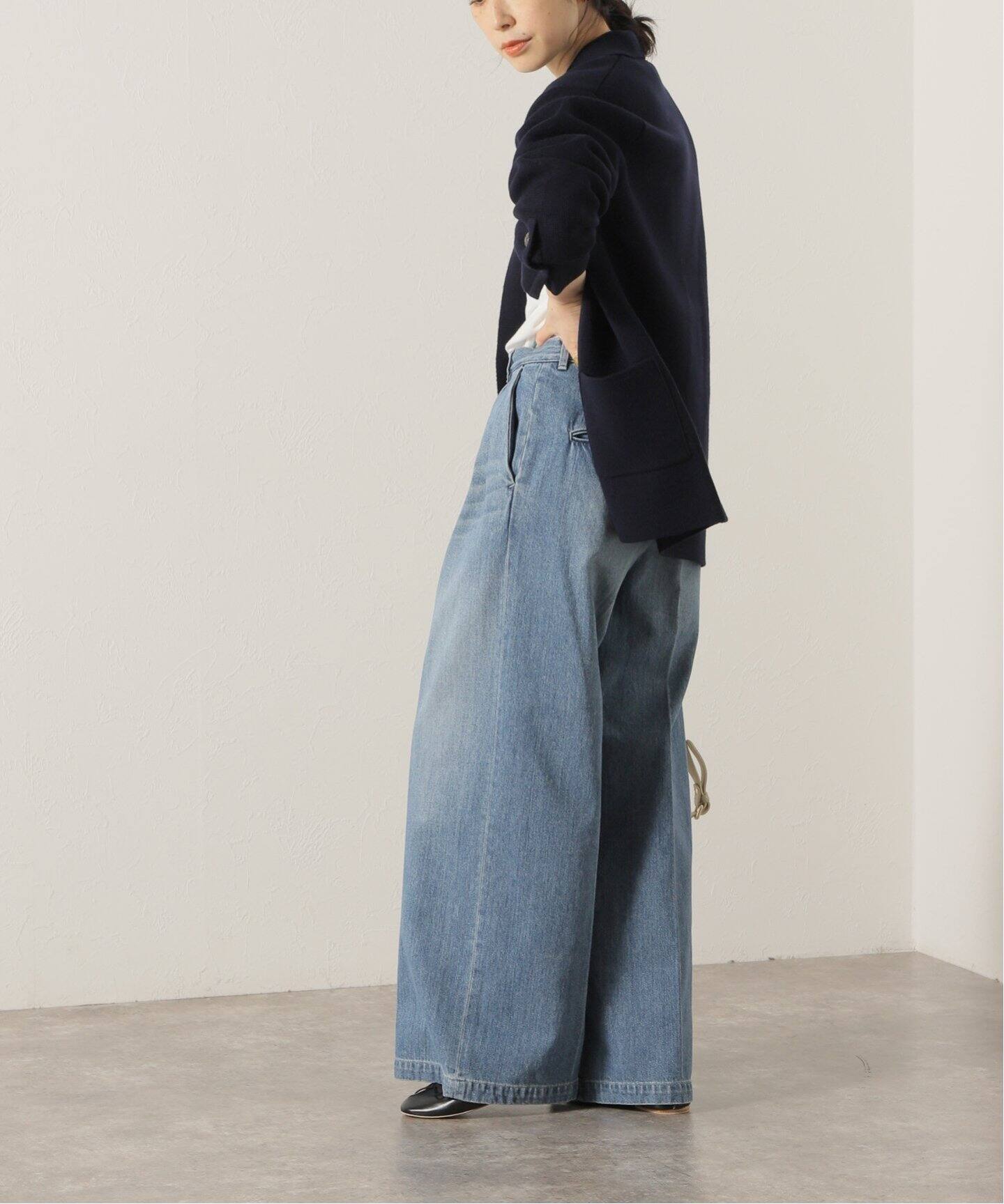 ミラノリブ ニットジャケット（テーラードジャケット）｜FRAMeWORK