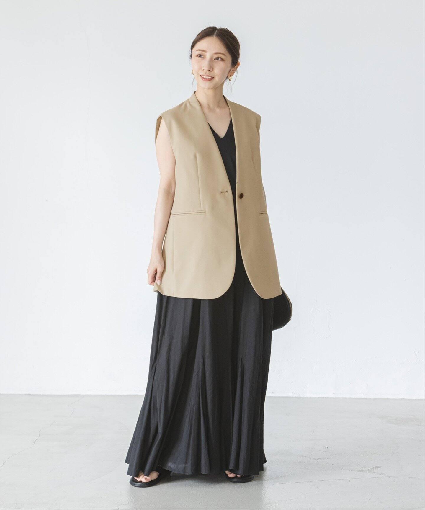 Vネック ジレ（ジレ）｜NOBLE（ノーブル）の通販｜BAYCREW 