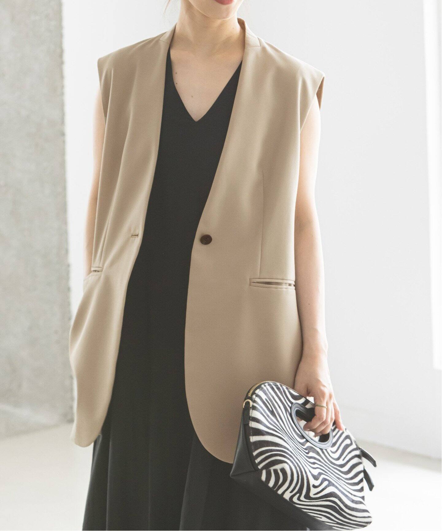 Vネック ジレ（ジレ）｜NOBLE（ノーブル）の通販｜BAYCREW 