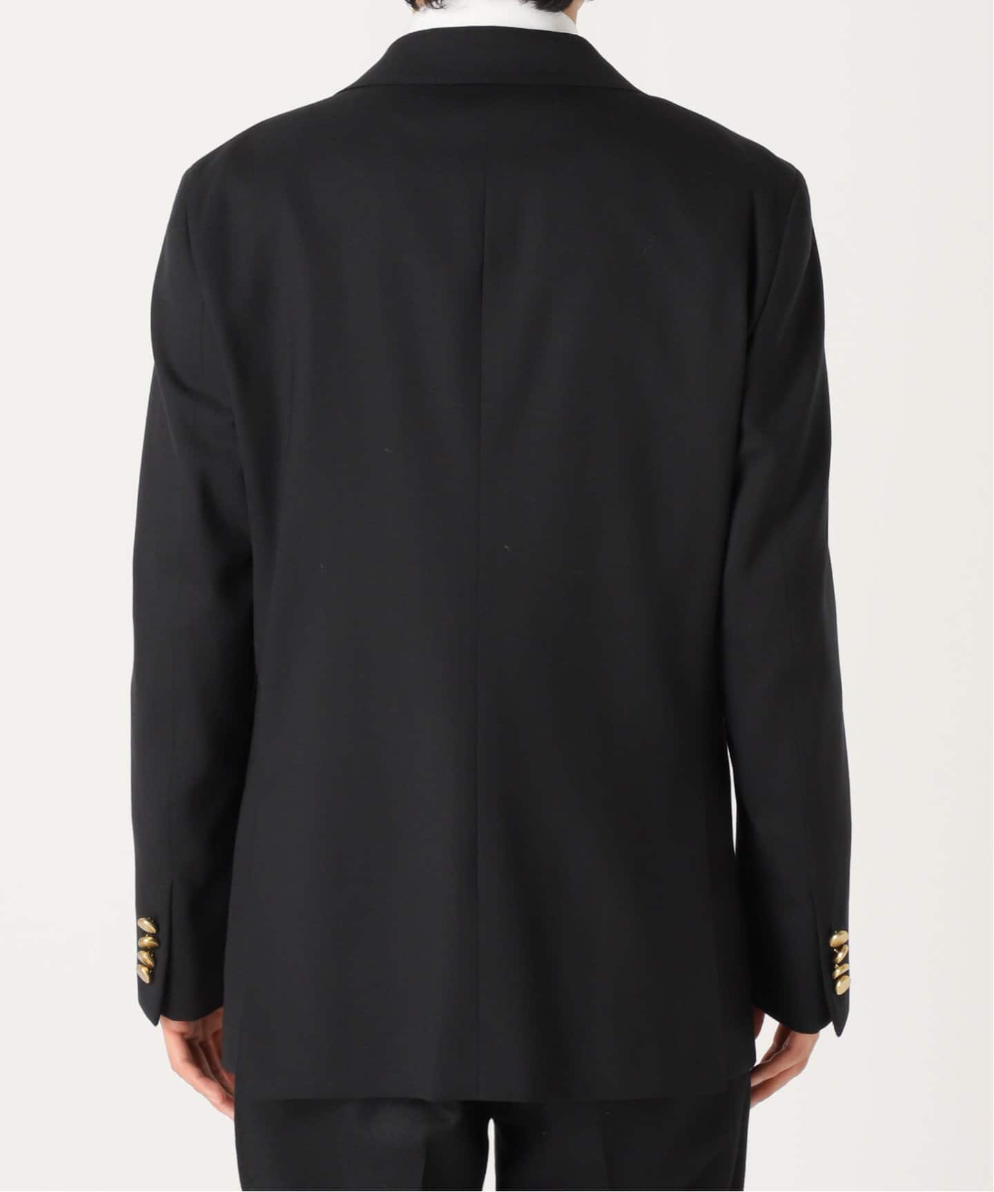 モヘヤミックス トロピカル ウール 3ボタン ブレザー ジャケット