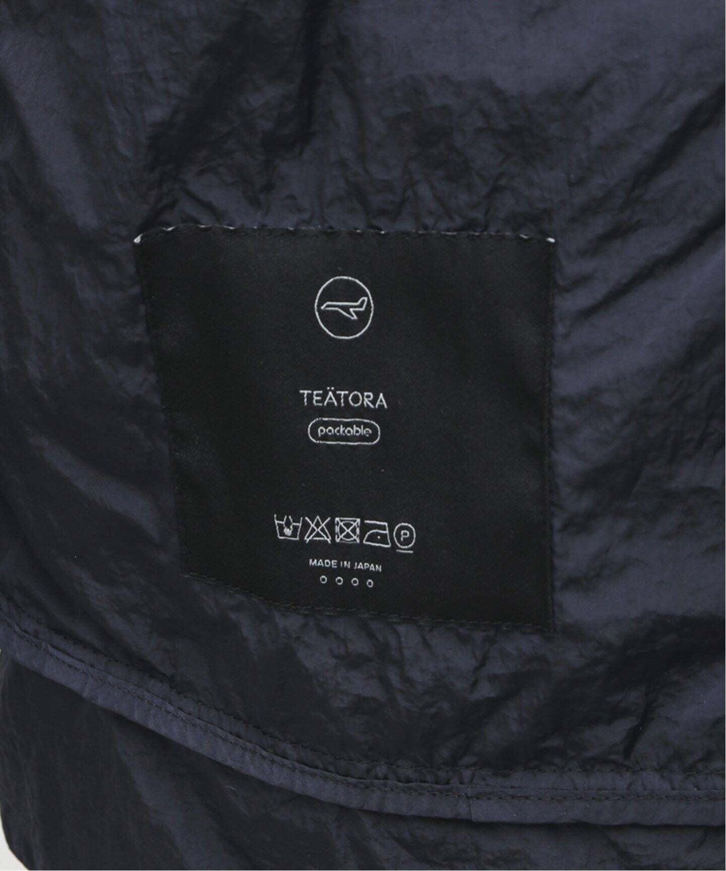 TEATORA / テアトラ】 ID JKT （METALLIC PACKABLE）（テーラード 