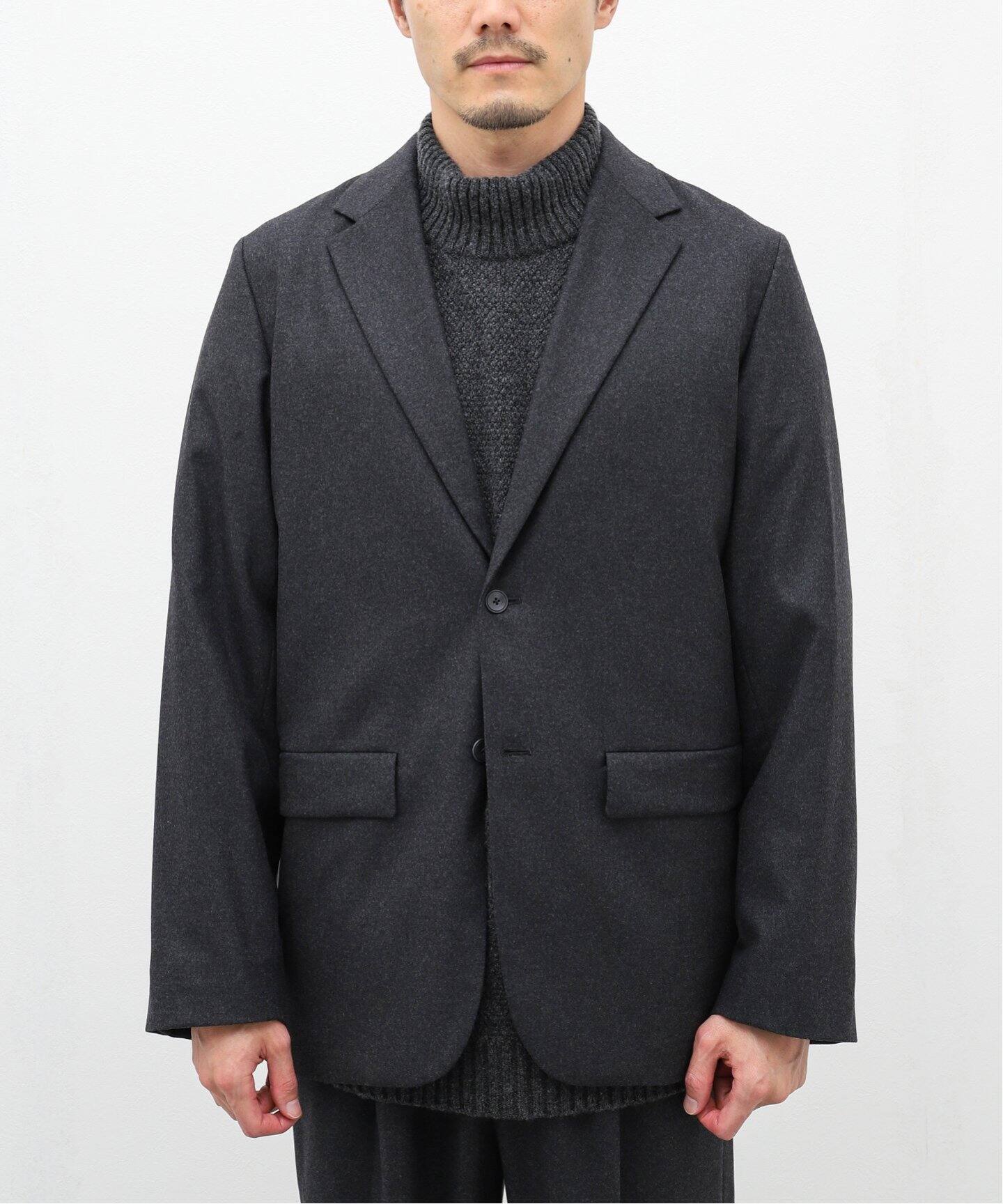 ATON Merino Collage Flannel エイトン | ヤマダウェブコム