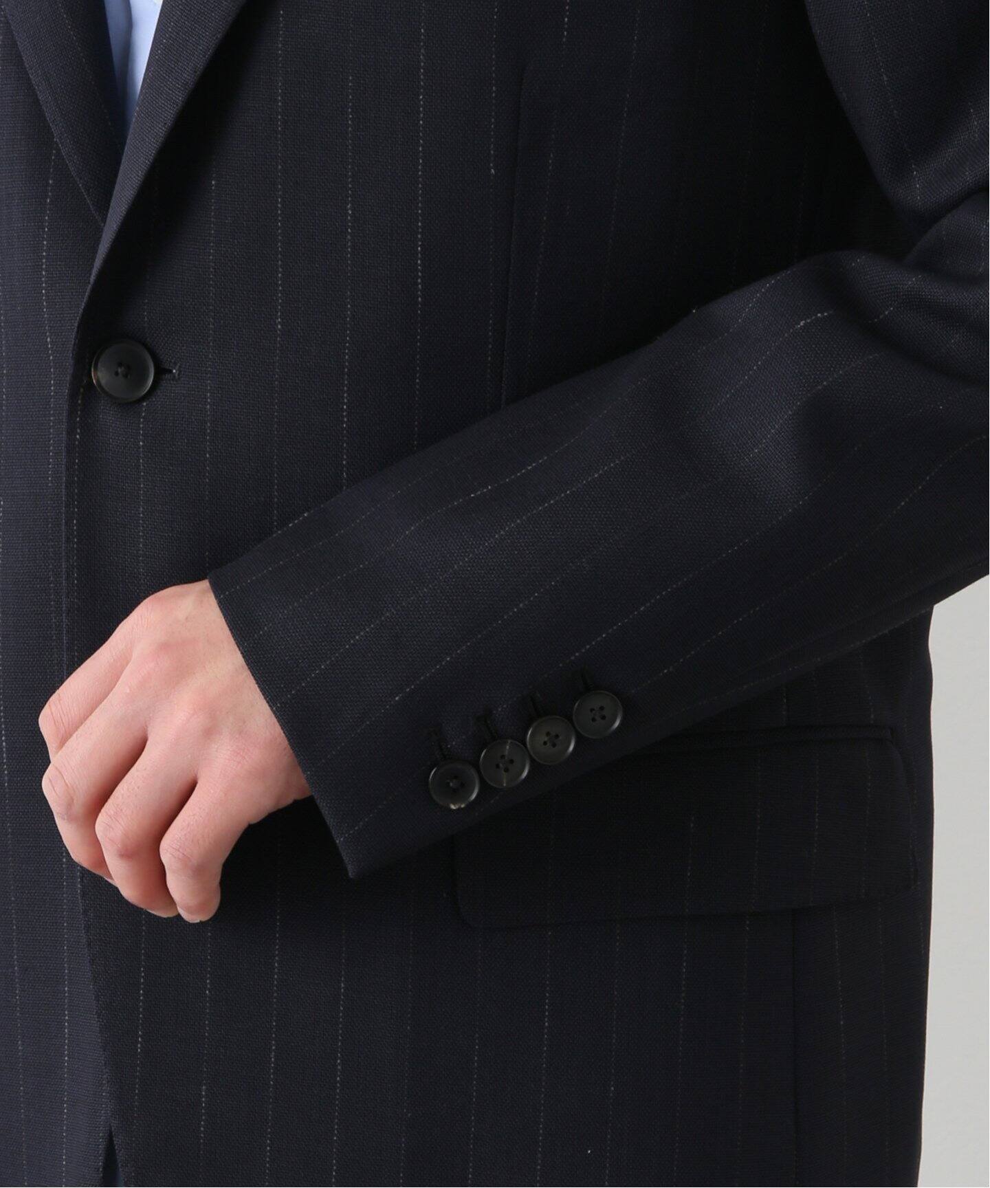AURALEE / オーラリー】HARD TWIST WOOL STRIPE JK（テーラード 