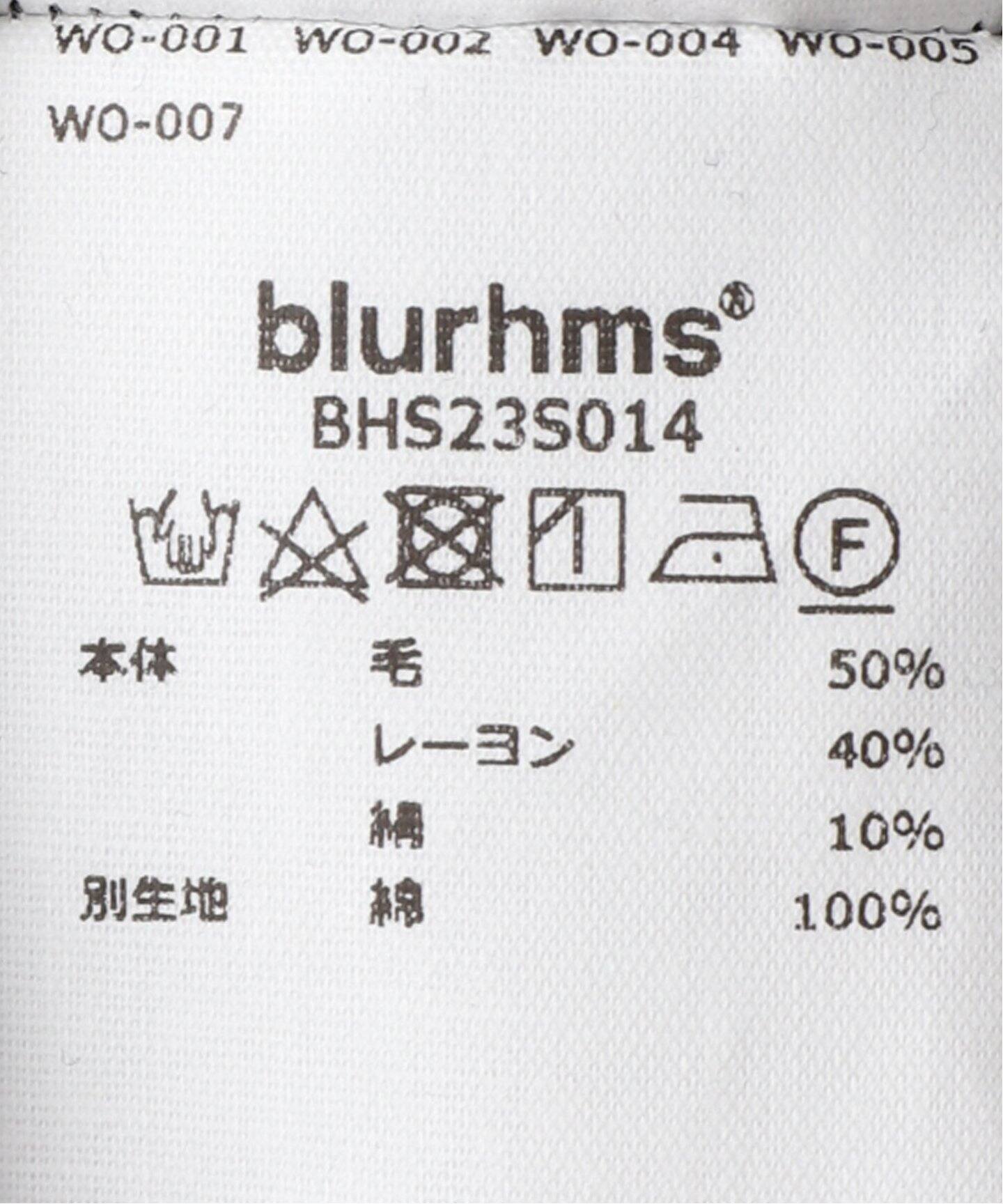 ジャケット・アウター BLURHMS Wool Rayon Silk Cardigan Ja blurhms / ブラームス】Wool Rayon Silk Cardigan Jacket