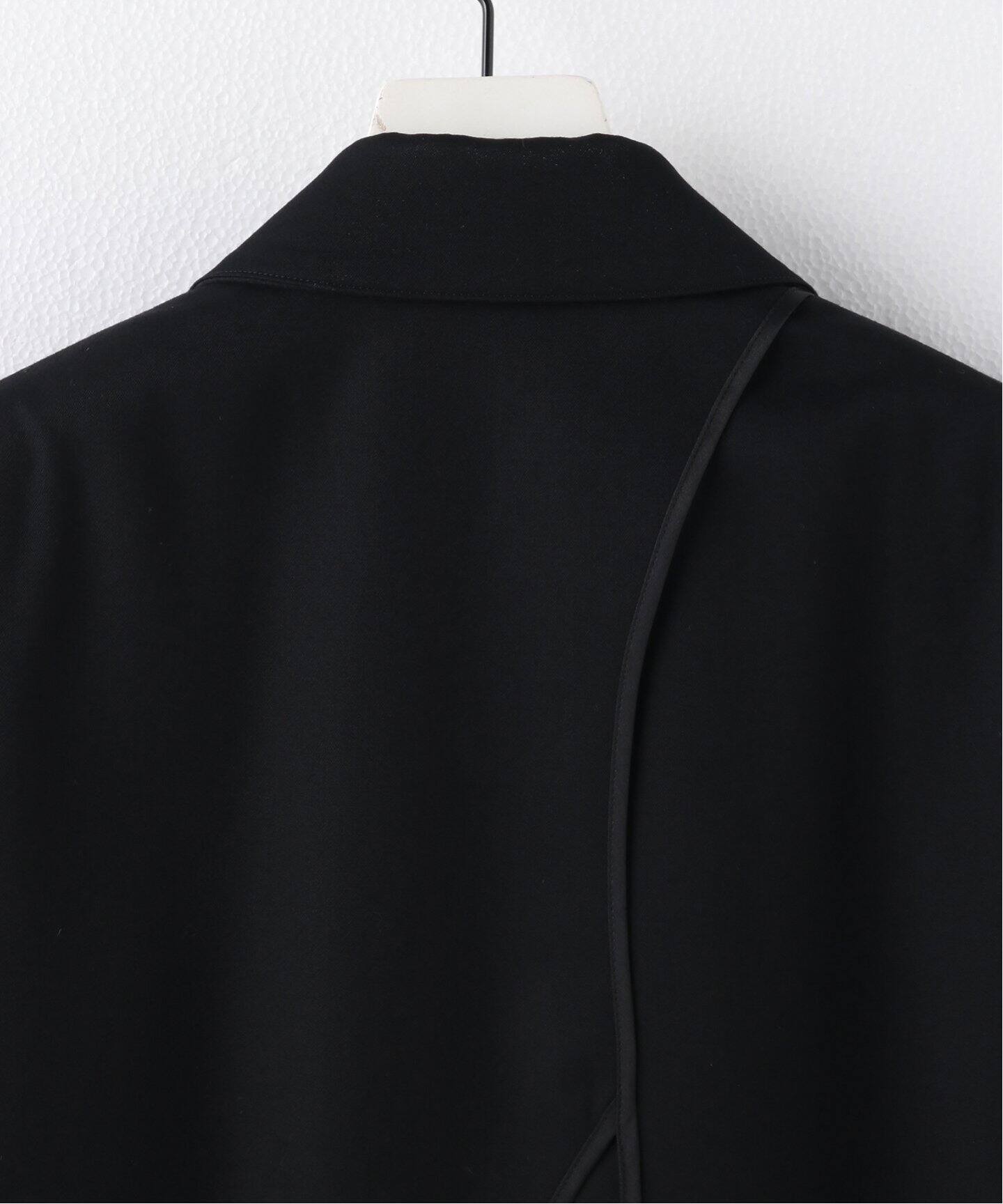 SULVAM / サルバム】2 BUTTON GABARDINE PIPING JACKET（テーラード 