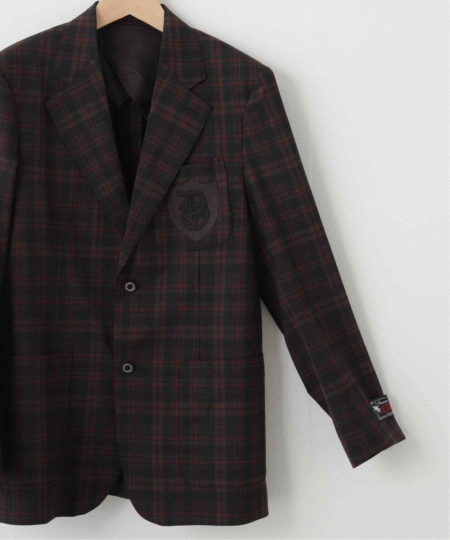DAIRIKU / ダイリク】School Check Tailored Jacket（テーラード 