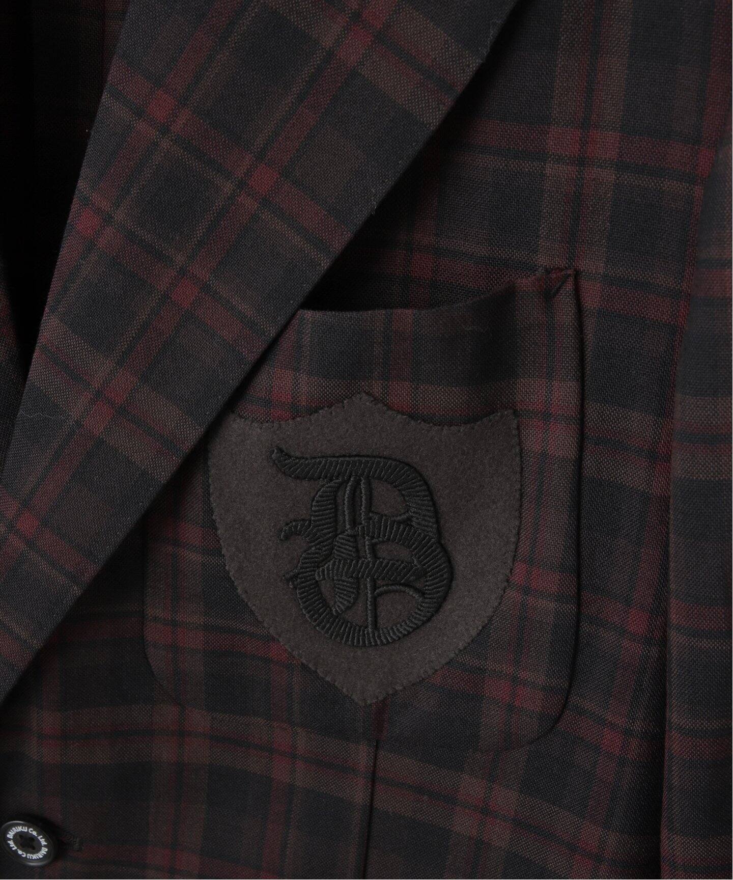 DAIRIKU / ダイリク】School Check Tailored Jacket（テーラード 