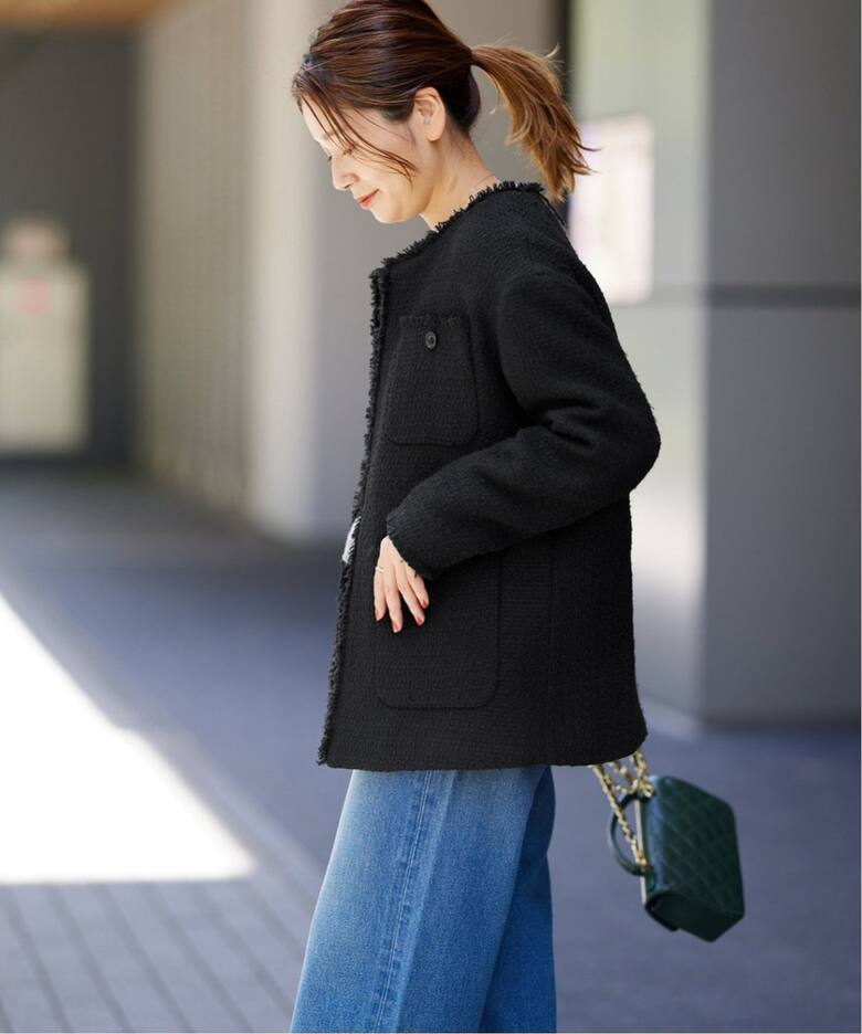 追加5》ツイードジャケット（ノーカラージャケット）｜JOURNAL 