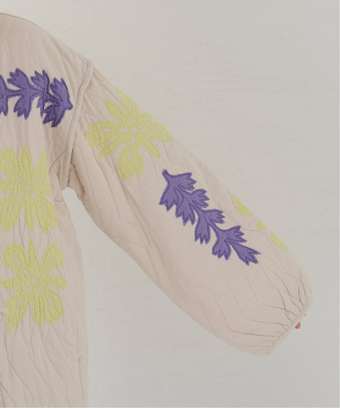SARA MALLIKA/サラマリカ】 COTTON FLOWER PATCHWORK JK：ジャケット 