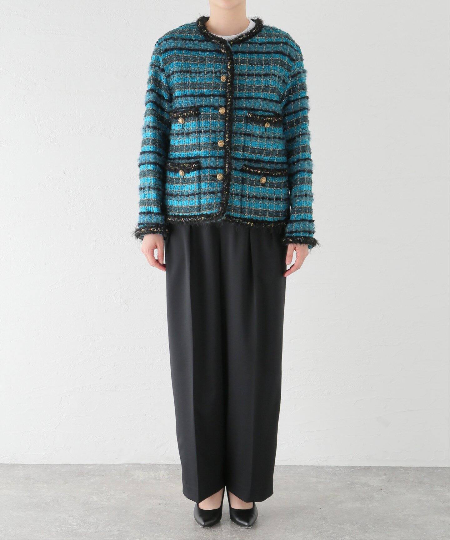 leur logette/ルールロジェット】Tweed jacket 02333（その他 