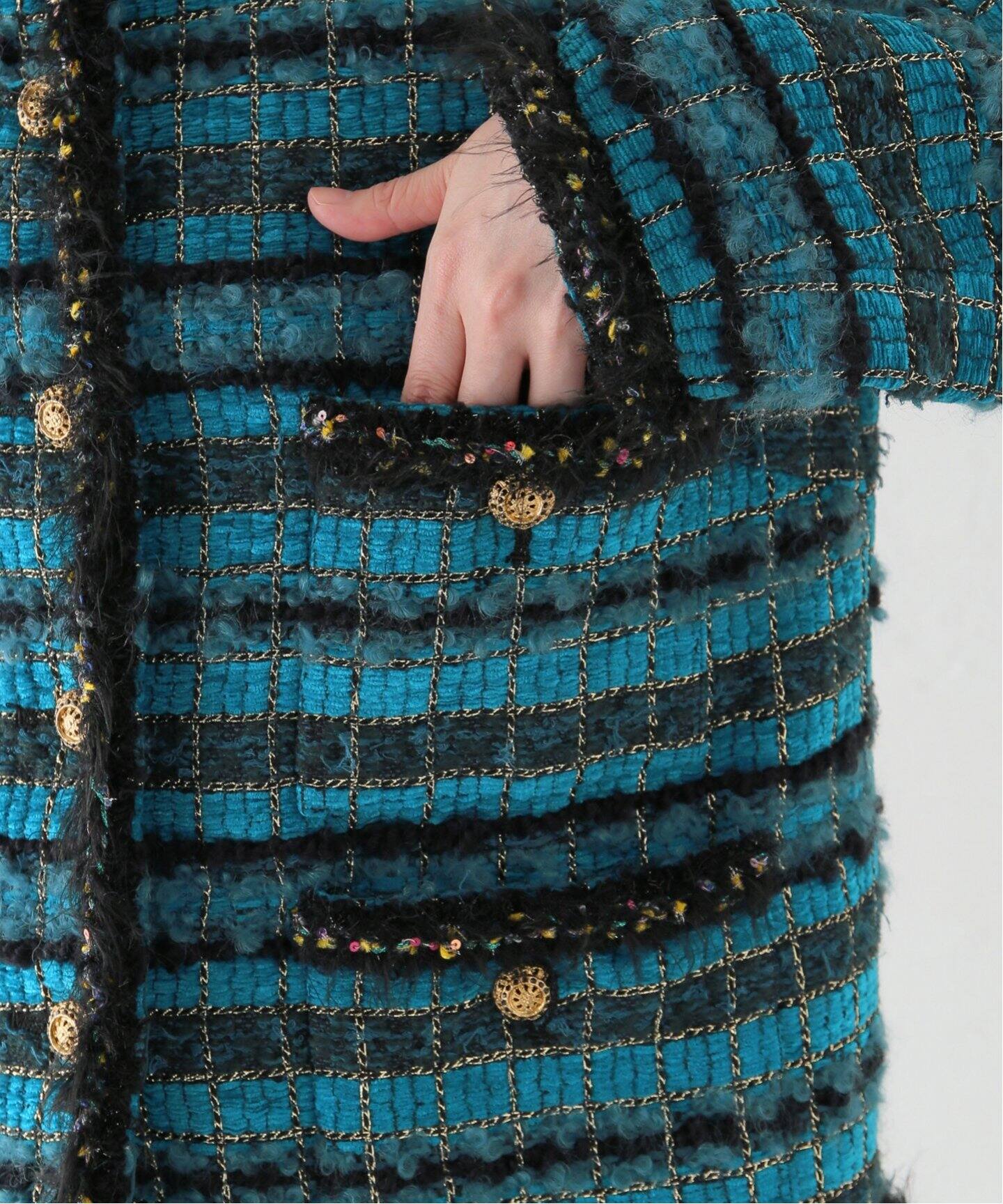 leur logette/ルールロジェット】Tweed jacket 02333（その他  