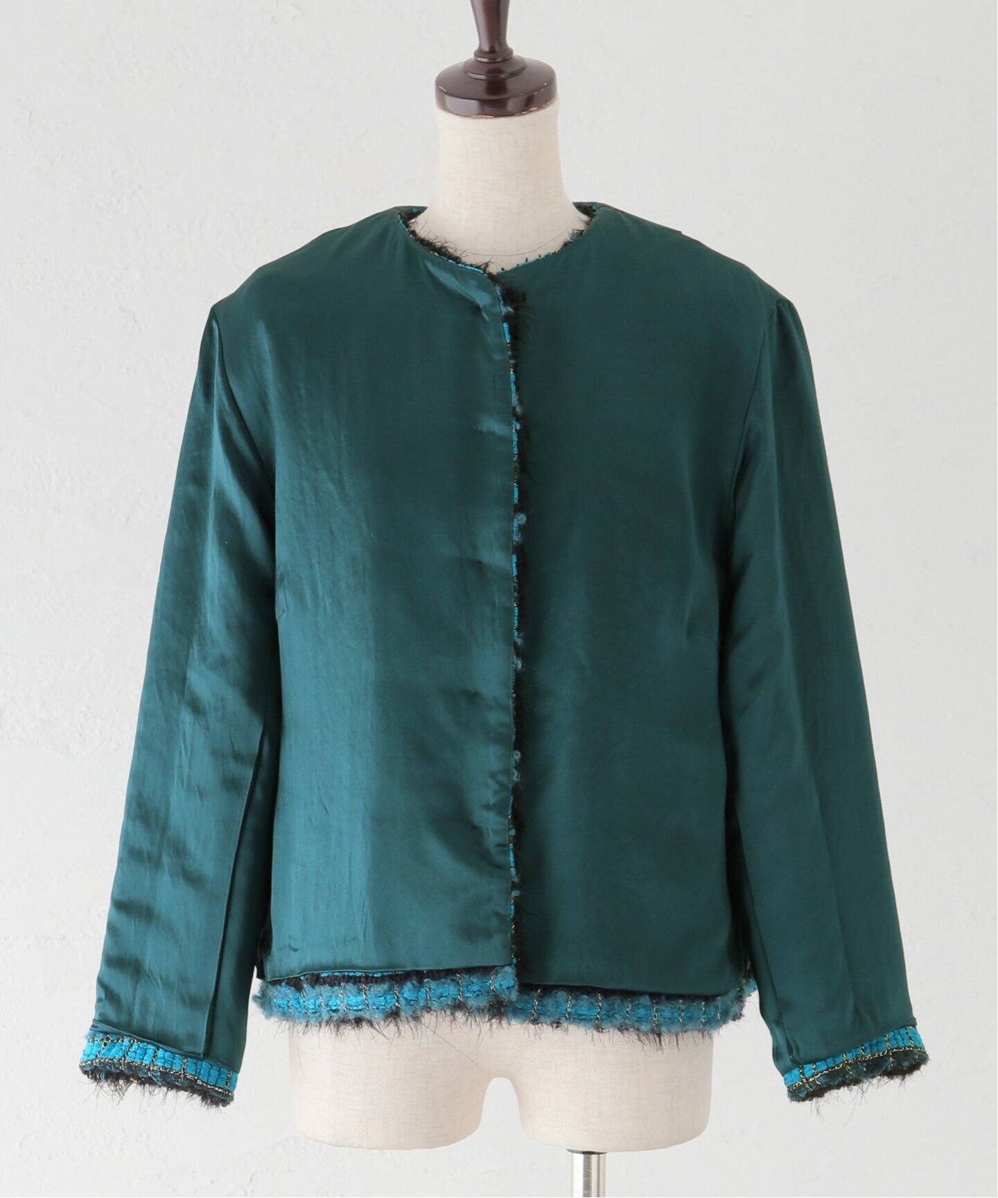 leur logette/ルールロジェット】Tweed jacket 02333（その他 