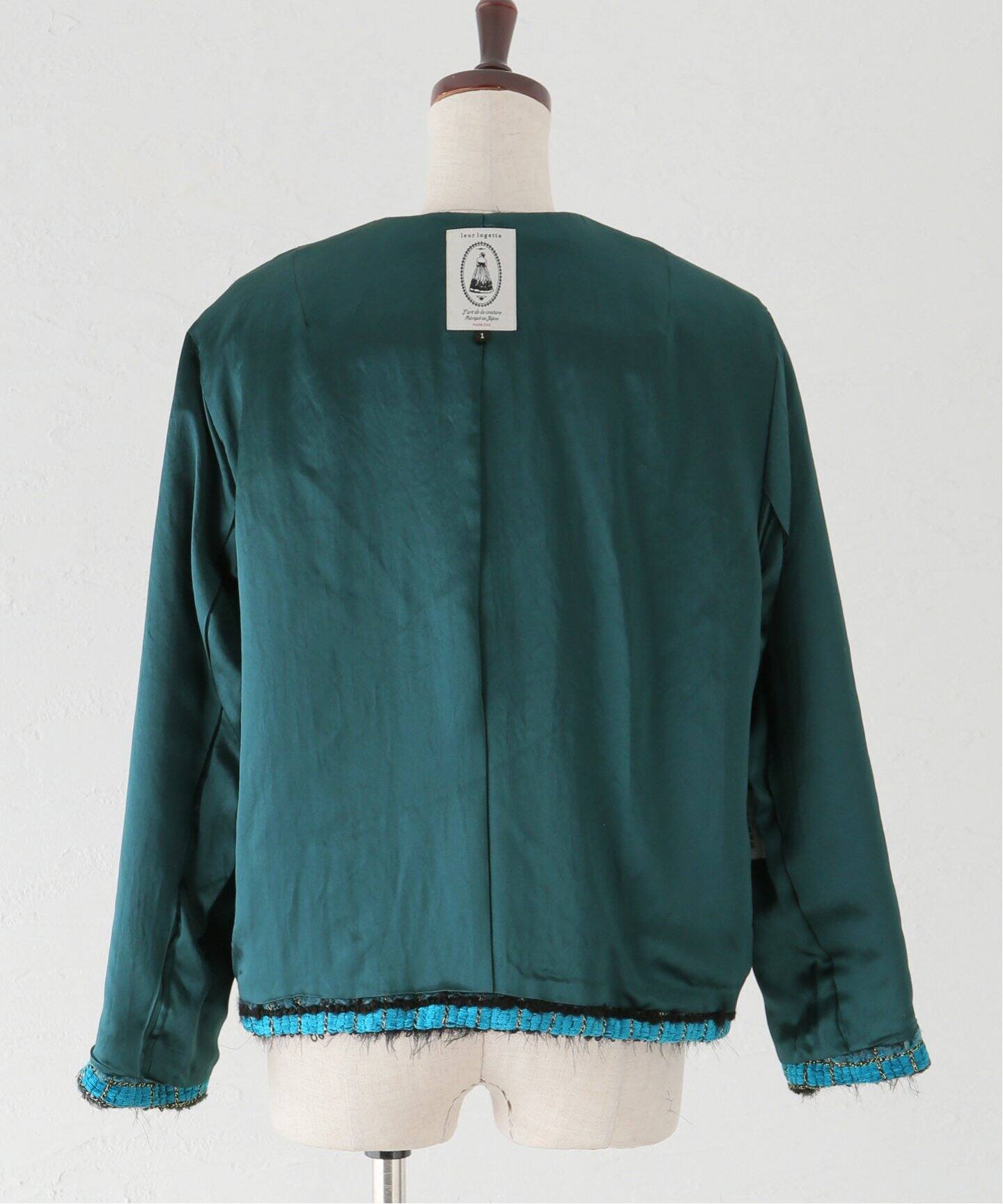 leur logette/ルールロジェット】Tweed jacket 02333（その他 