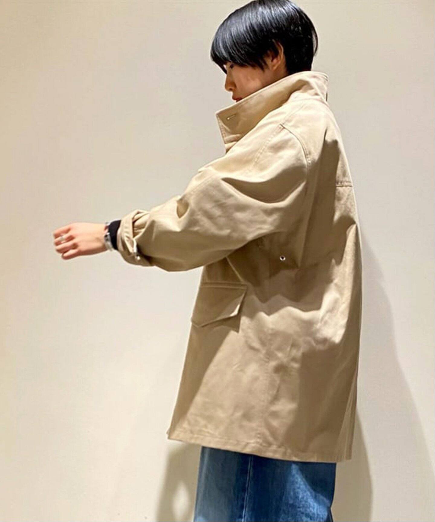 ATON/エイトン】WEST POINT STAND FIELD COAT（その他ブルゾン 