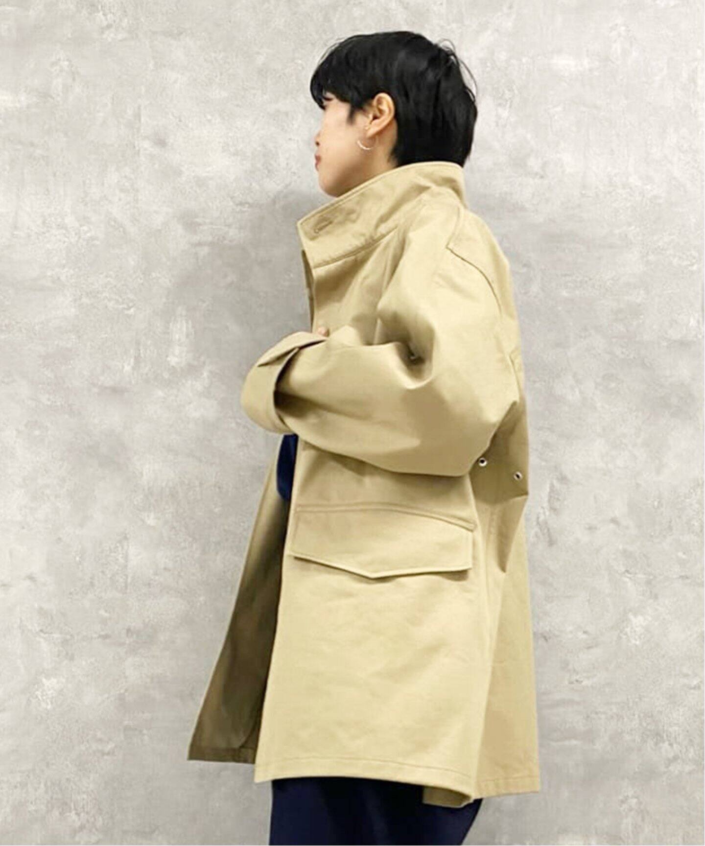 ATON/エイトン】WEST POINT STAND FIELD COAT（その他ブルゾン 