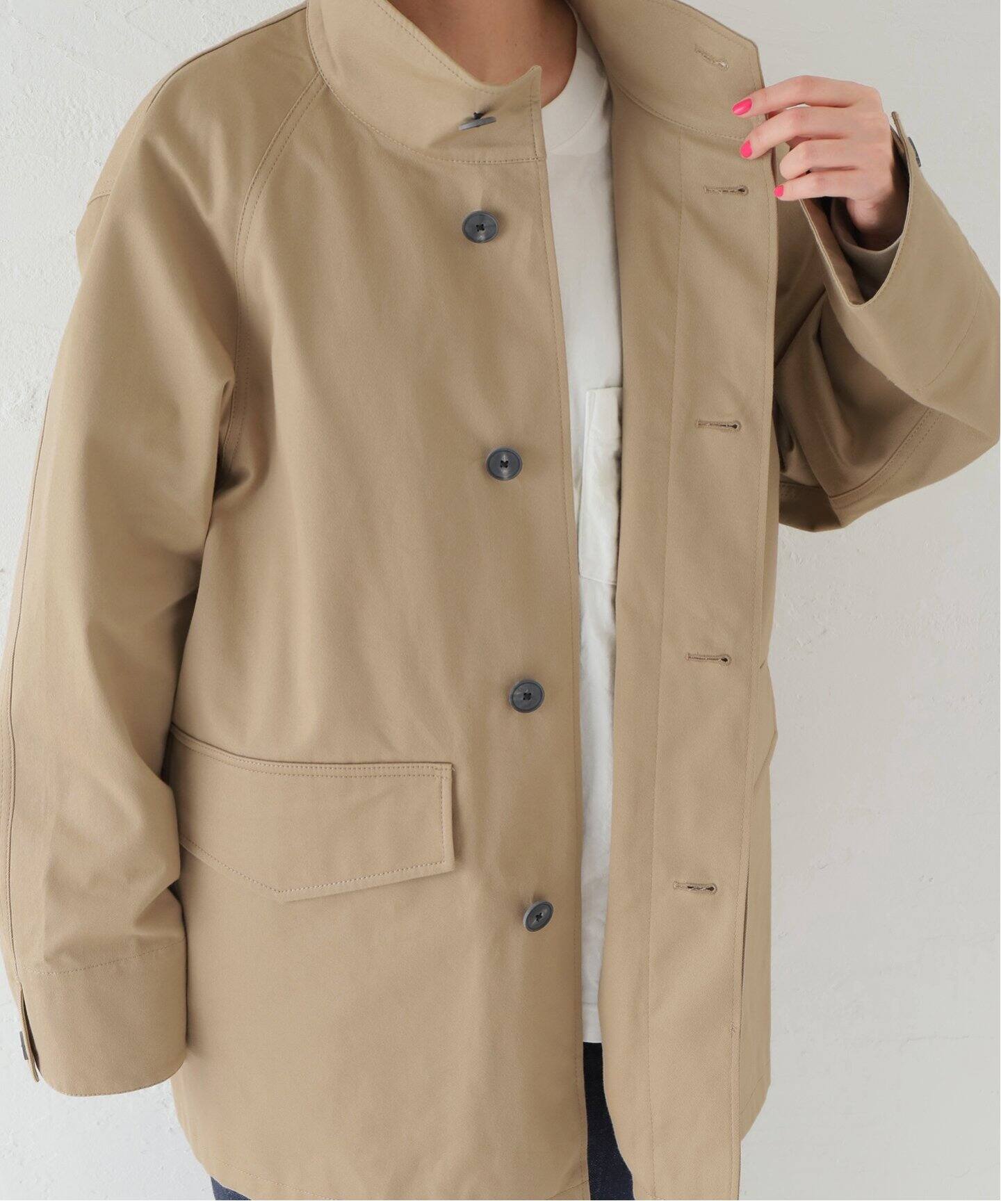 ATON/エイトン】WEST POINT STAND FIELD COAT（その他ブルゾン 