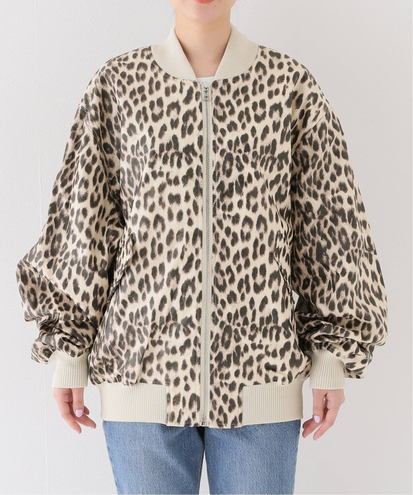 BAUM UND PFERGARTEN / バウム ウンド ヘルガーテン】 LEOPARD BLOUSON 