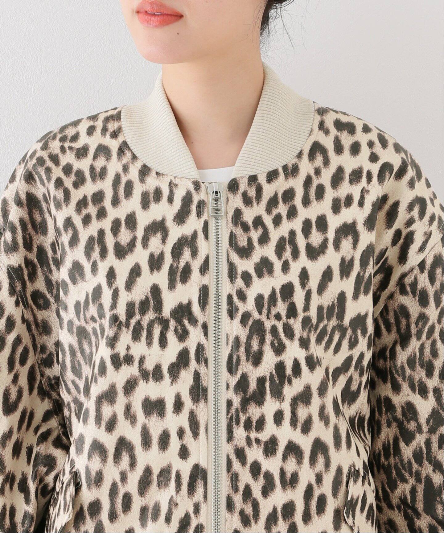 BAUM UND PFERGARTEN / バウム ウンド ヘルガーテン】 LEOPARD BLOUSON 