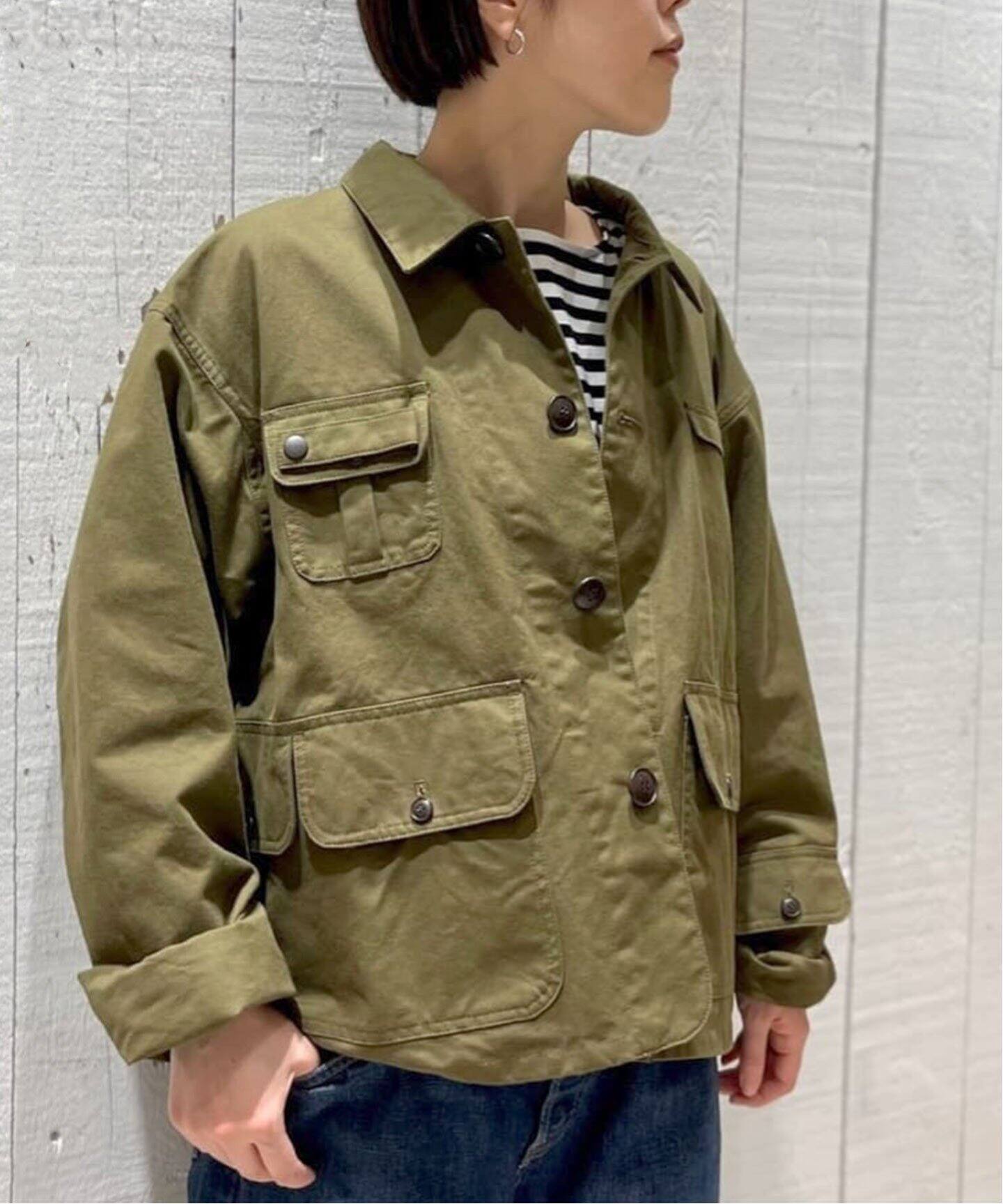 chimala/チマラ】 MILITALY CANVAS FISHING JACKET（その他ブルゾン 