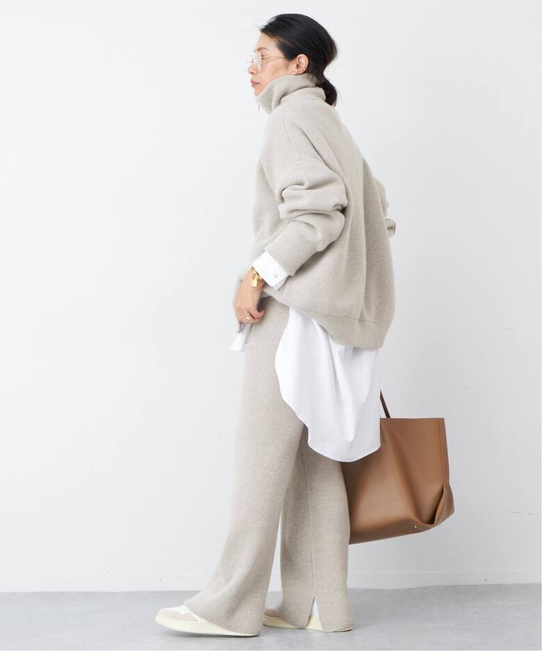 追加OLBIA ロングジップ ブルゾン（ニット／セーター）｜Deuxieme  