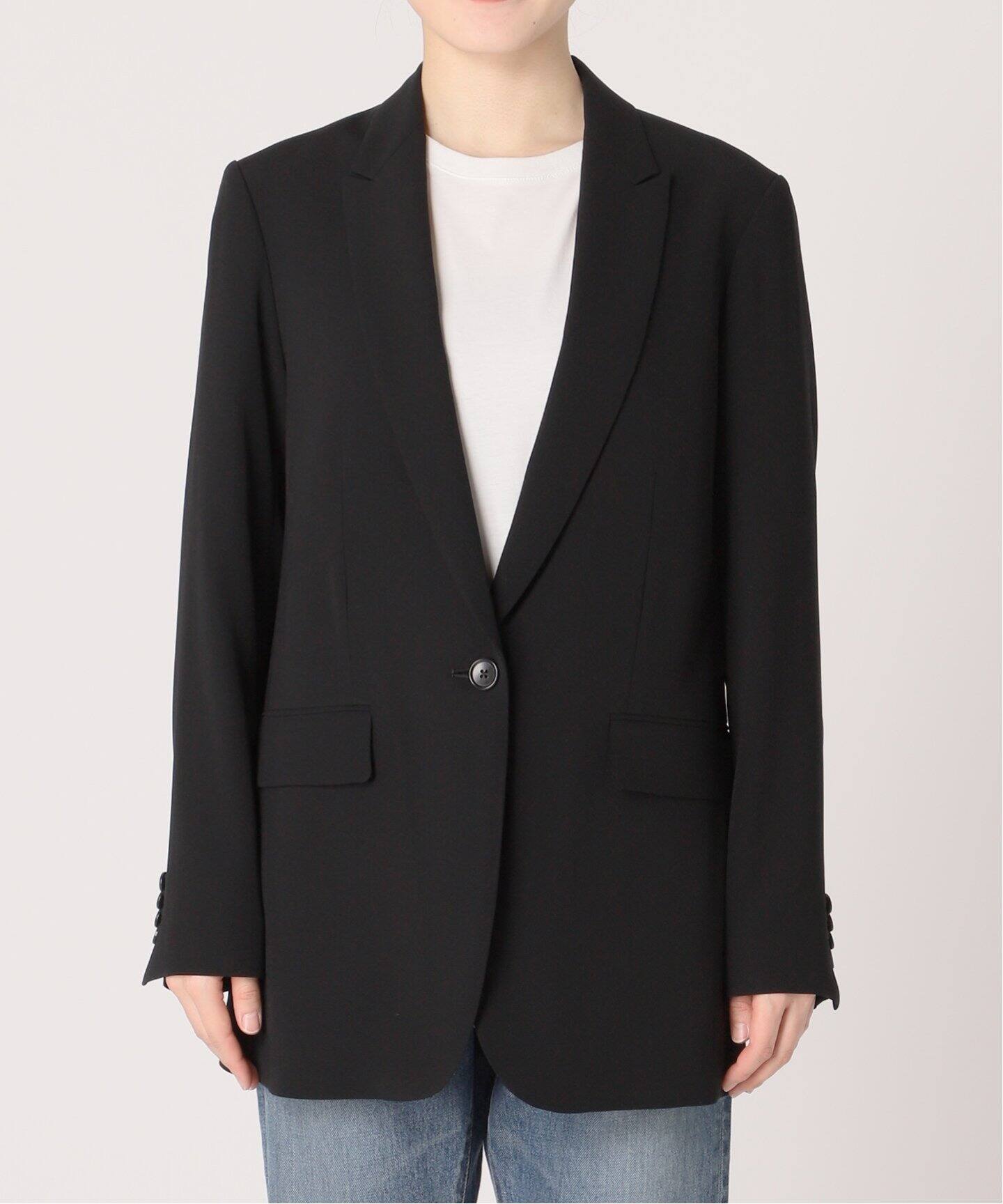 EDEN シングル ジャケット BLK（テーラードジャケット）｜Deuxieme  
