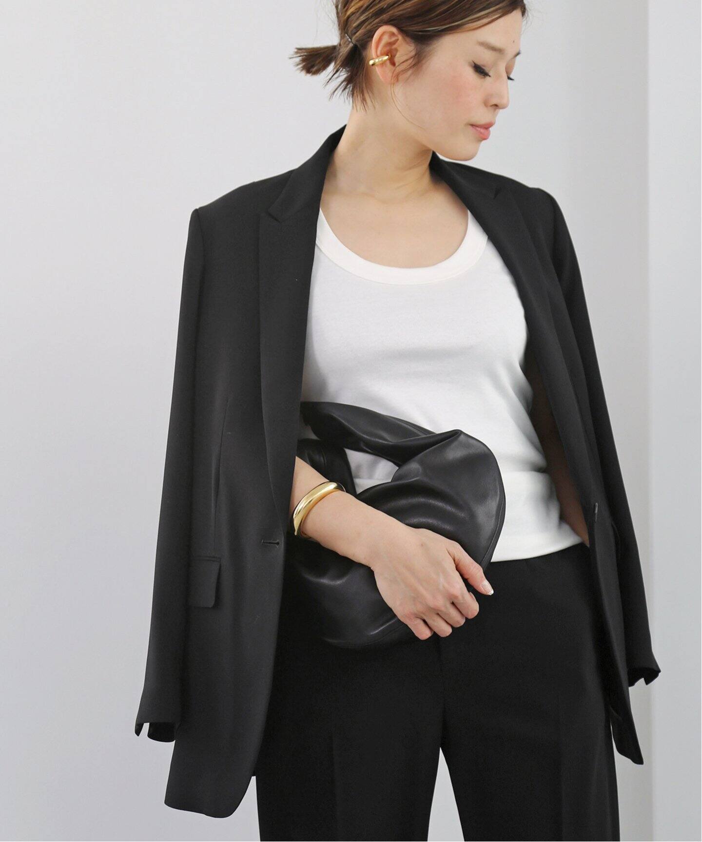 EDEN シングル ジャケット BLK（テーラードジャケット）｜Deuxieme  