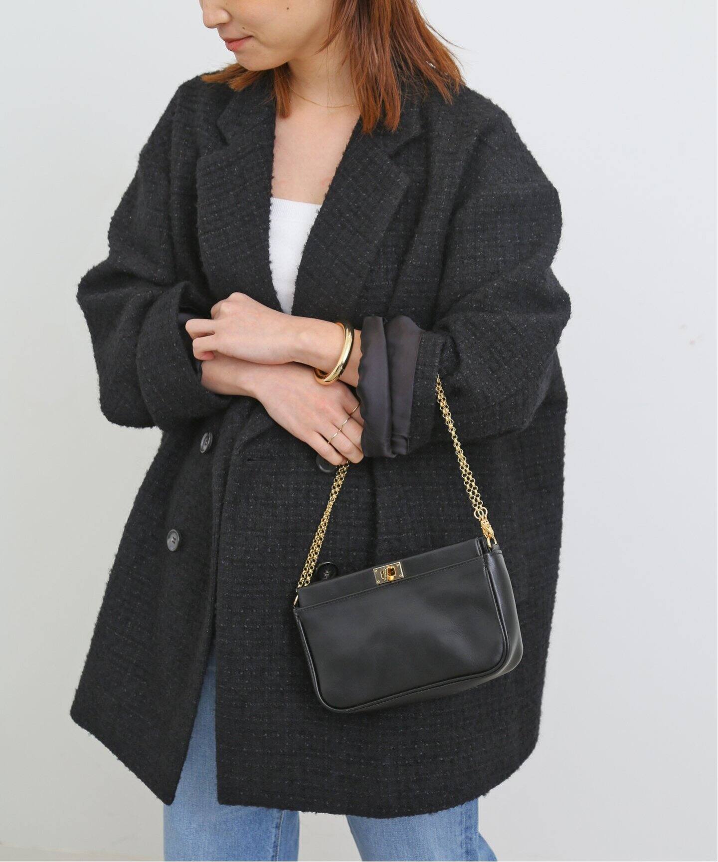 Oversized ツイード ジャケット（その他ジャケット・スーツ  