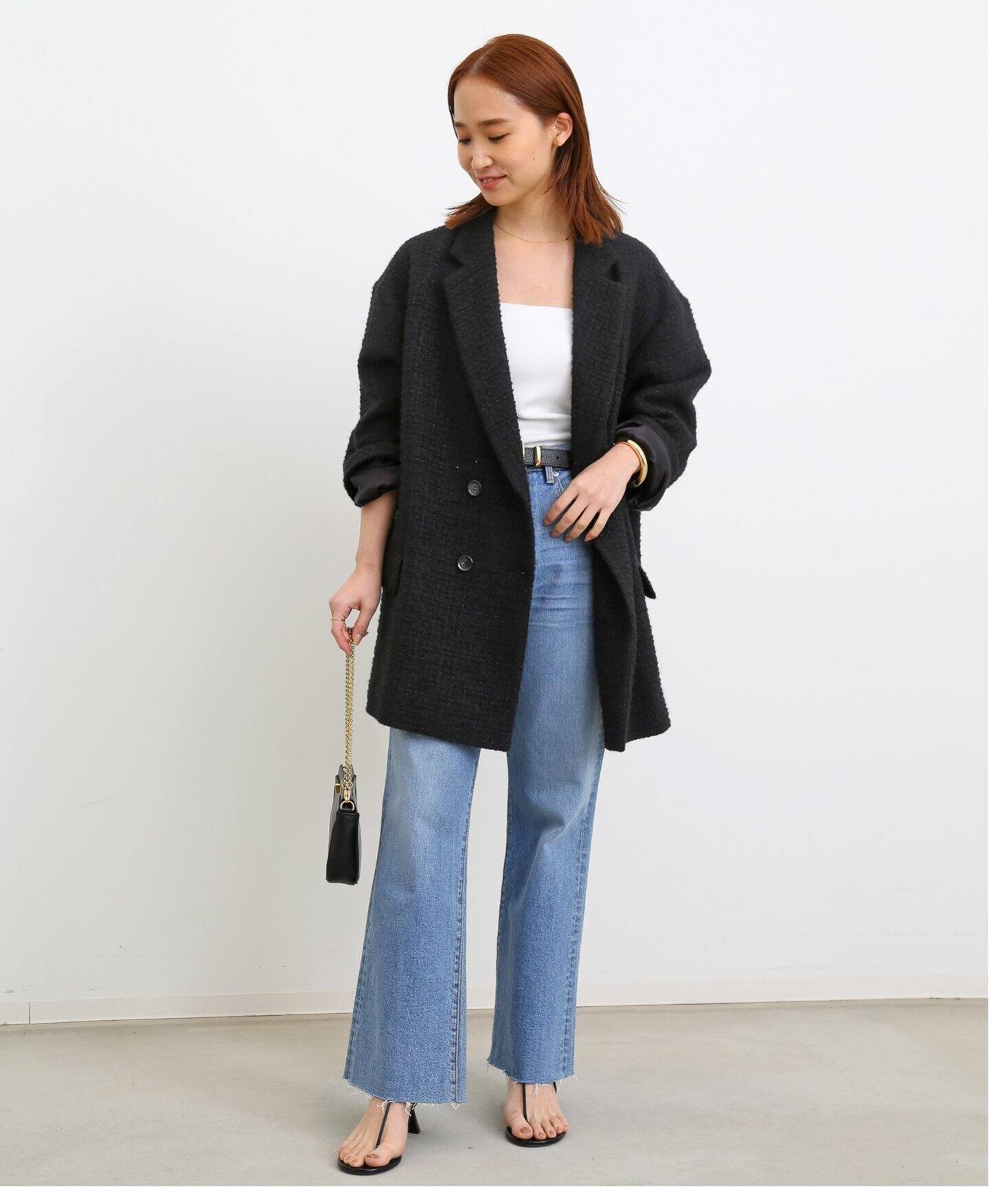 Oversized ツイード ジャケット（その他ジャケット・スーツ  