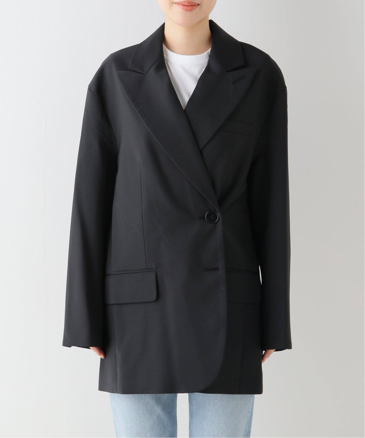 TIBI /ティビ】TROPICAL WOOLLIAM ブレザー（テーラードジャケット 