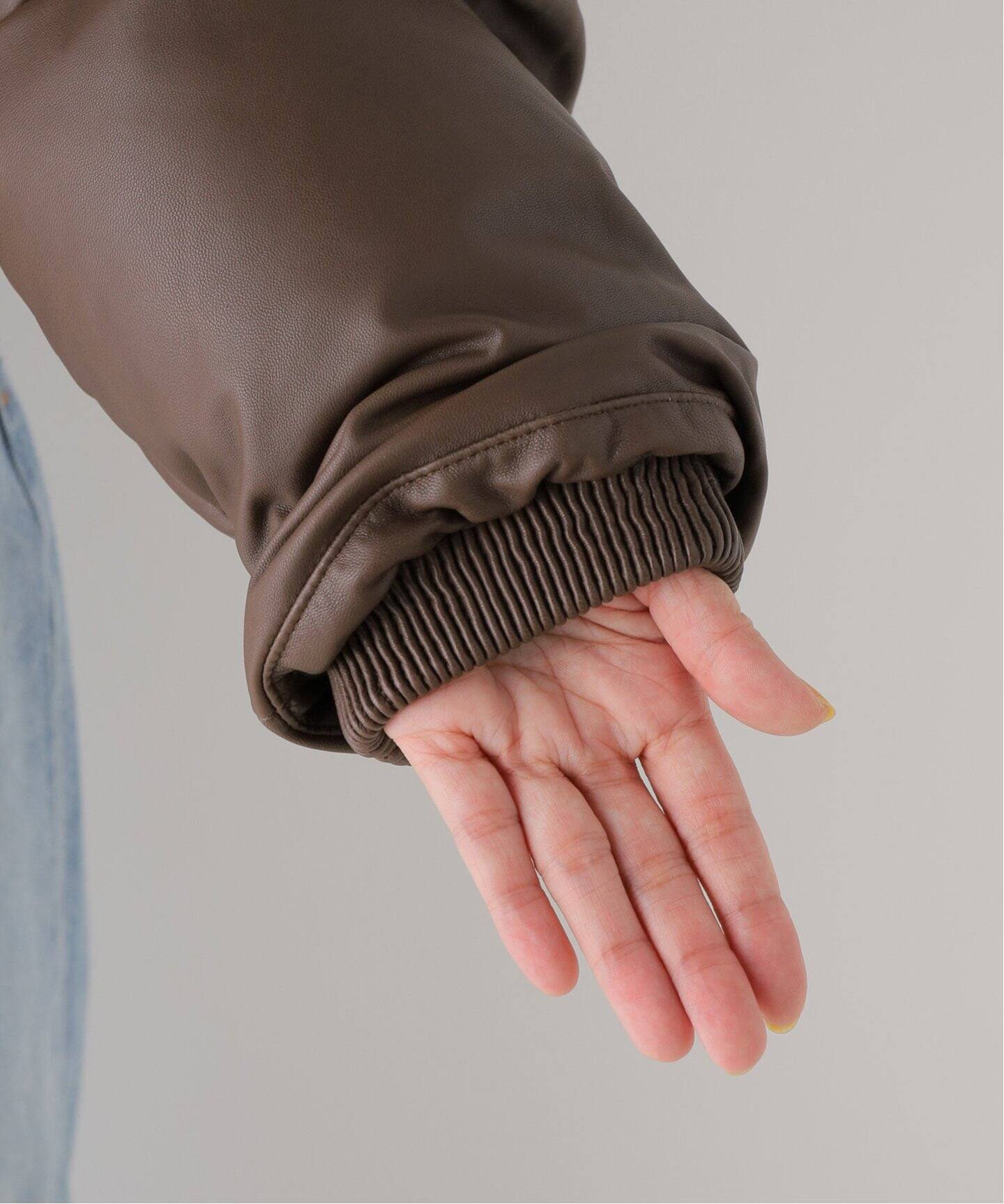 AGOLDE / エーゴールドイー】 EDIE LEATHER PUFFER（レザージャケット 