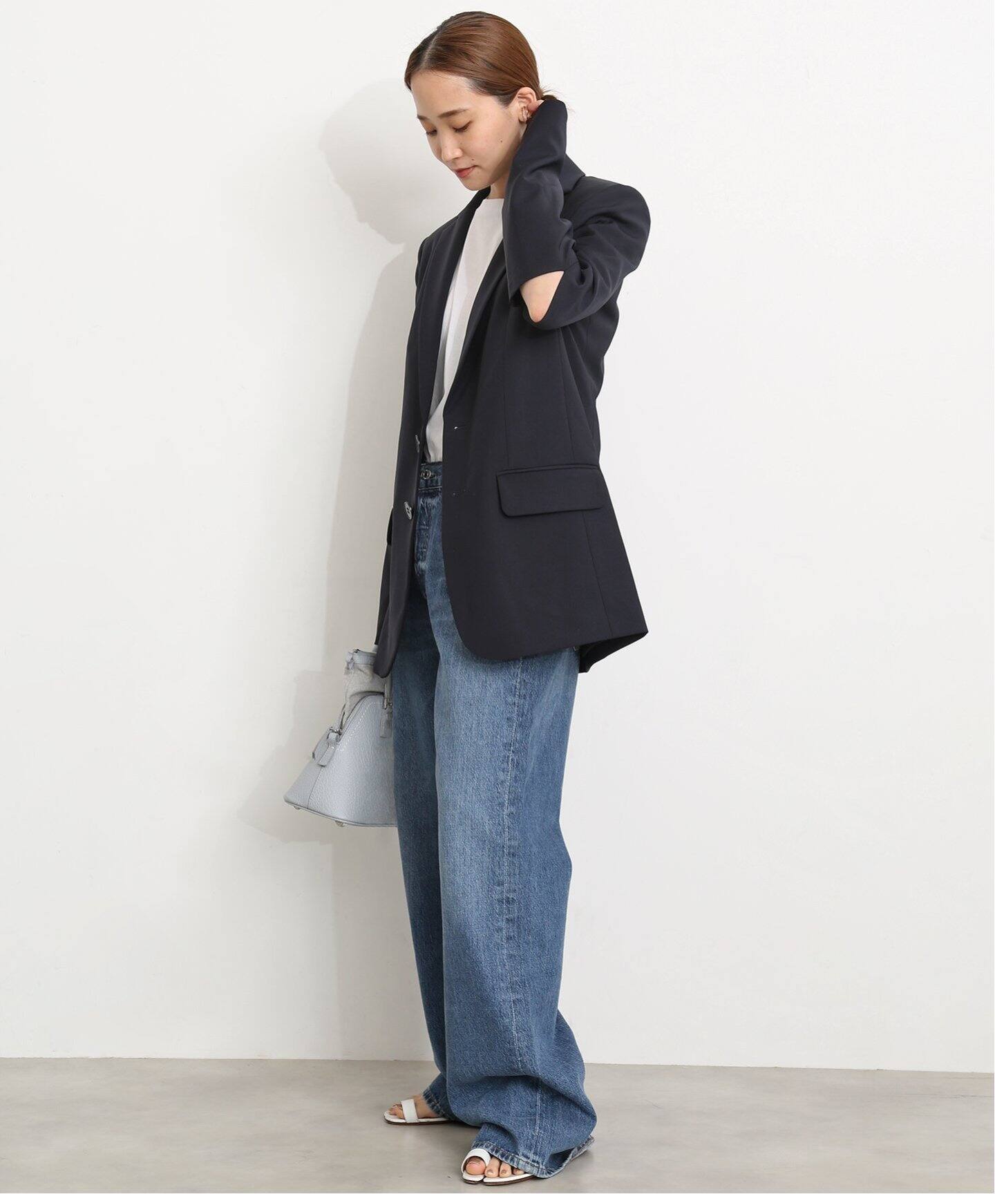 Tibi/ティビ】 CUTOUT SLEEVE MARLON ブレザー（テーラードジャケット 