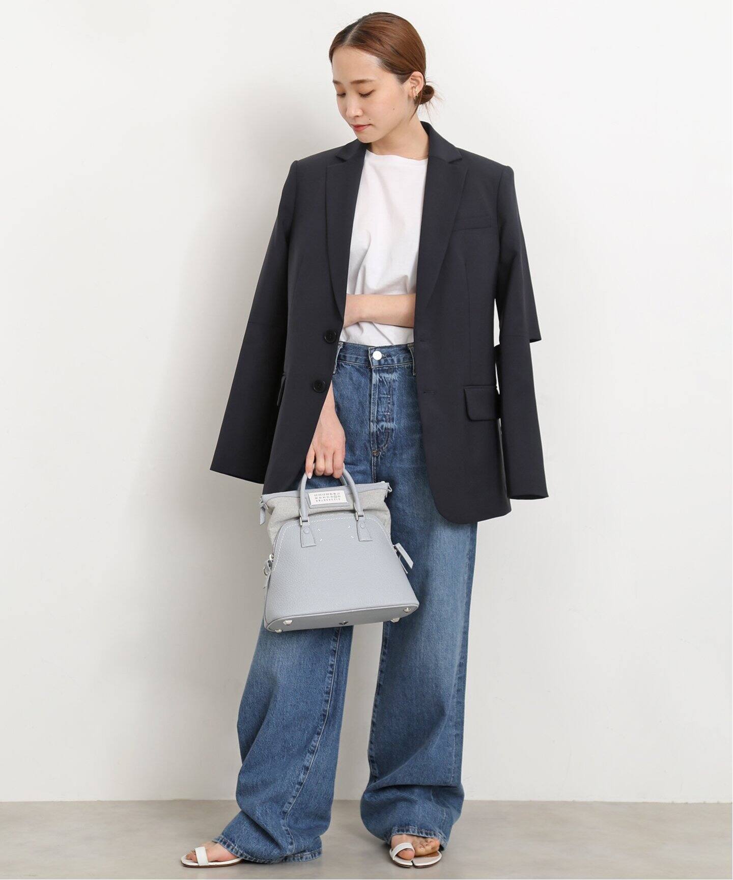 Tibi/ティビ】 CUTOUT SLEEVE MARLON ブレザー（テーラード 