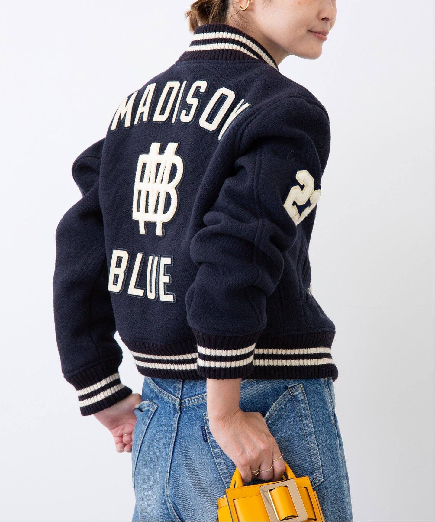 MADISONBLUE / マディソンブルー】 COMPACT STADIUM BOMBER ジャケット 