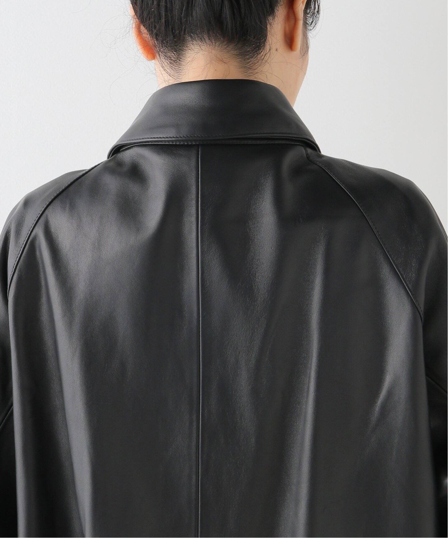 CINQUANTA/チンクアンタ】 レザーブルゾン（レザージャケット  