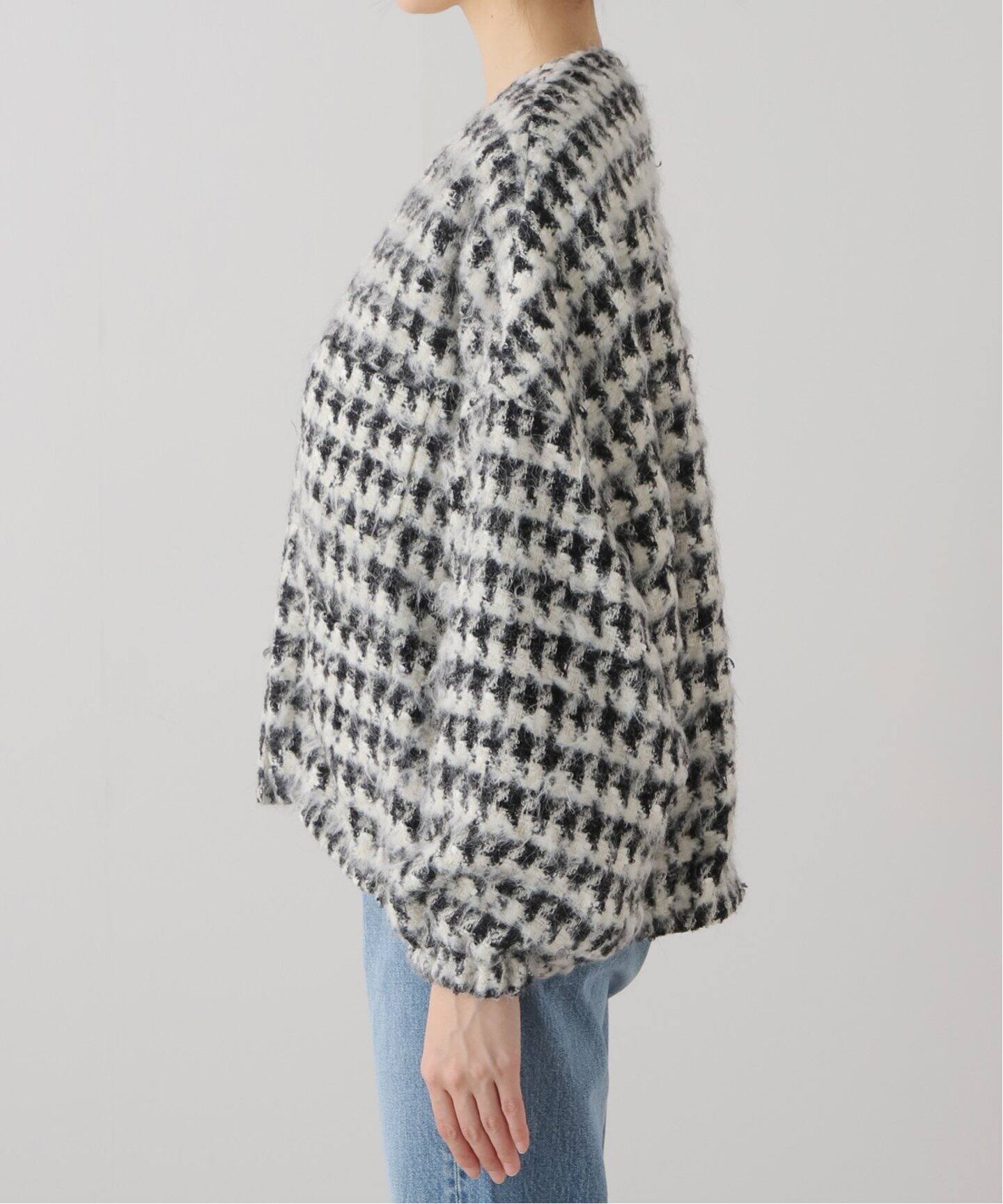 Col Pierrot/コルピエロ】Chaumes ツイードジャケット（ノーカラー  