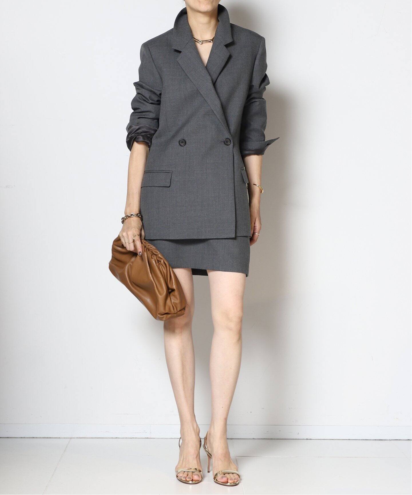 W Cross ジャケット（テーラードジャケット）｜MUSE de Deuxieme  