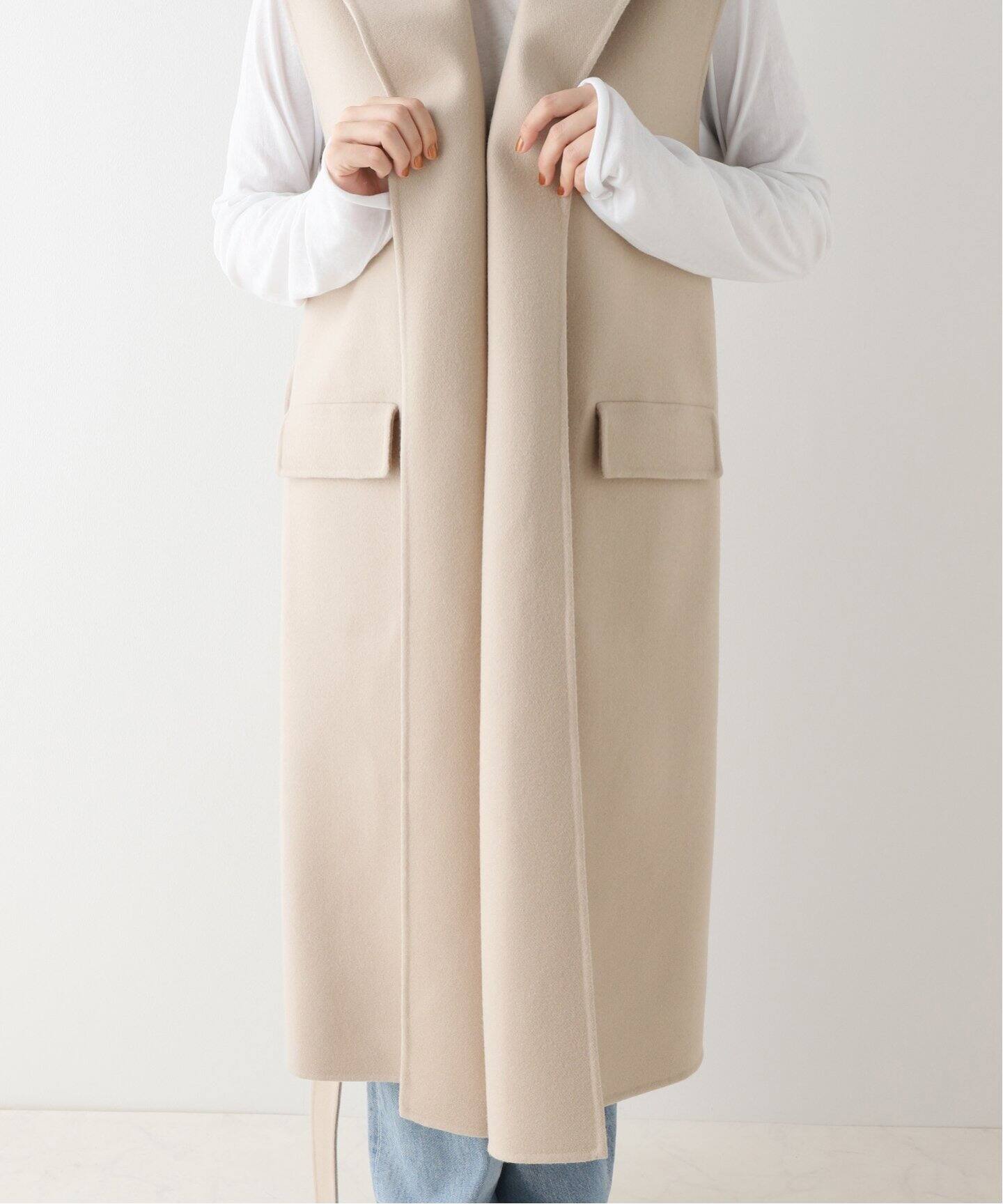 MACKINTOSH/マッキントッシュ】DOUBLE FACE LONG ベスト（ジレ 