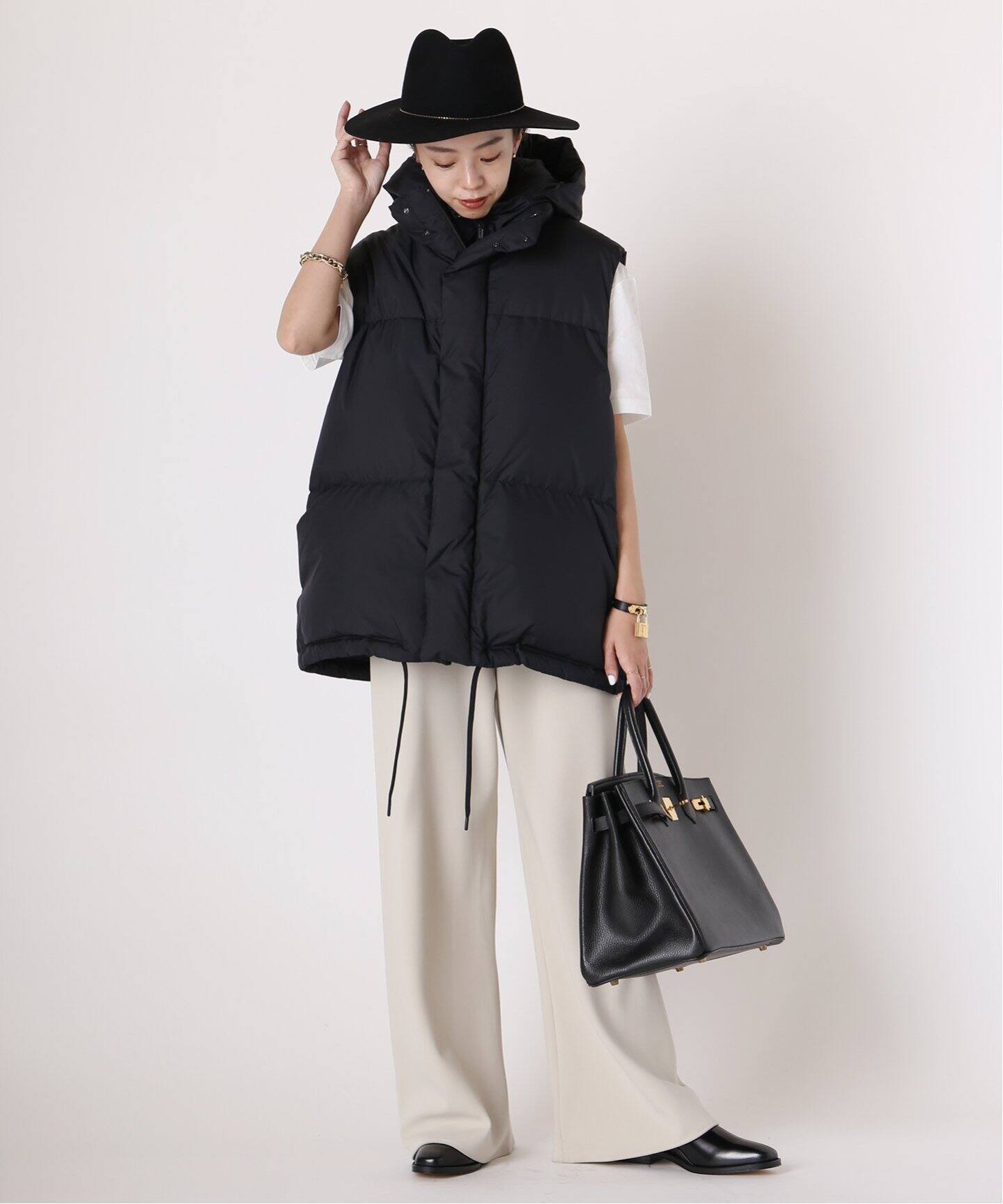 CALUX/キャラクス】PUFFER HOODY ベスト（ベスト）｜MUSE de Deuxieme  