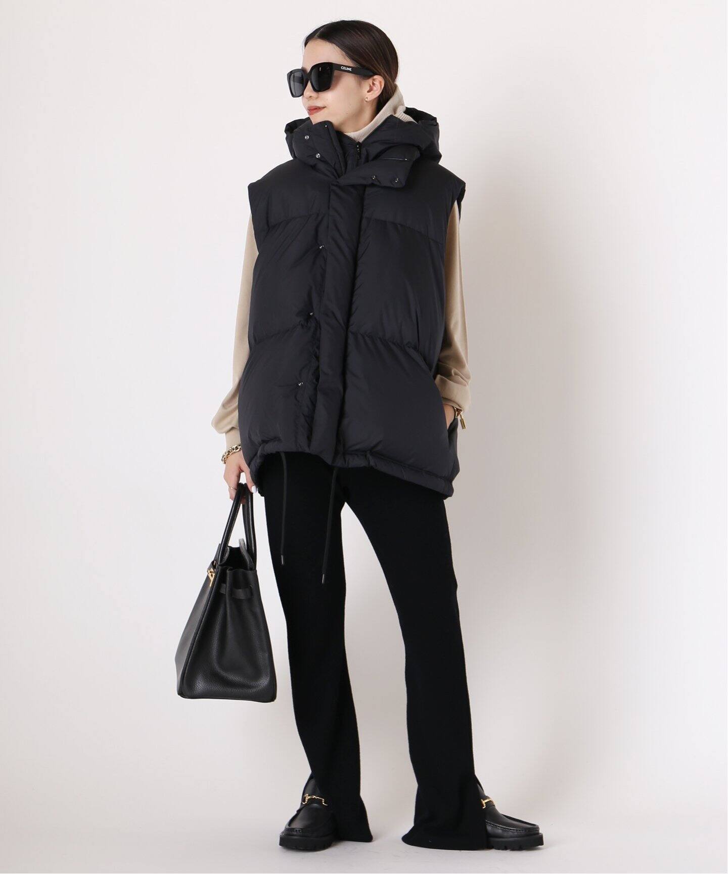 CALUX/キャラクス】PUFFER HOODY ベスト（ベスト）｜MUSE de Deuxieme  